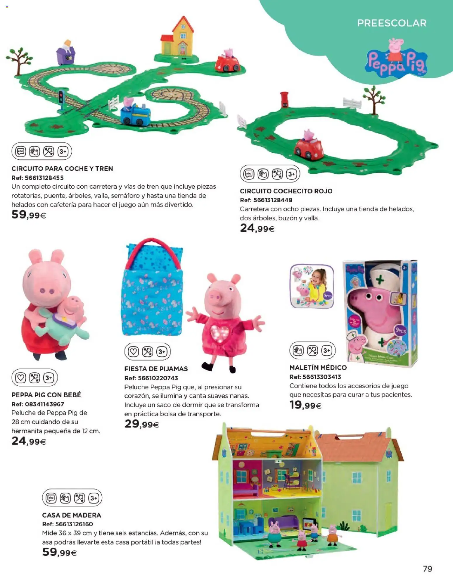 Nuevas ofertas de El Corte Inglés válidas en toda la República Mexicana desde el 27.10.2025. ¡Encuentra las mejores ofertas en El Corte Inglés catálogo Juguetes! | Página: 79 | Productos: Bolsa, Juego, Buzón