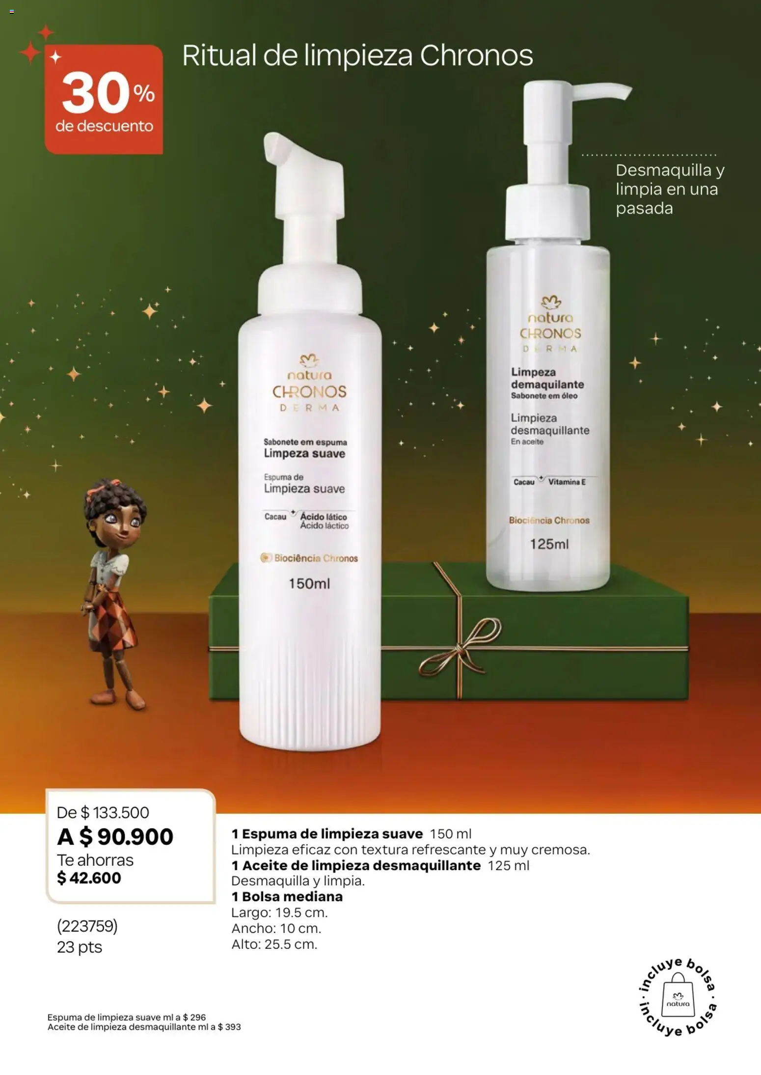 Natura revista - valida desde el 13.11.2025 | Página: 35 | Productos: Té, Espuma, Desmaquillante, Aceite