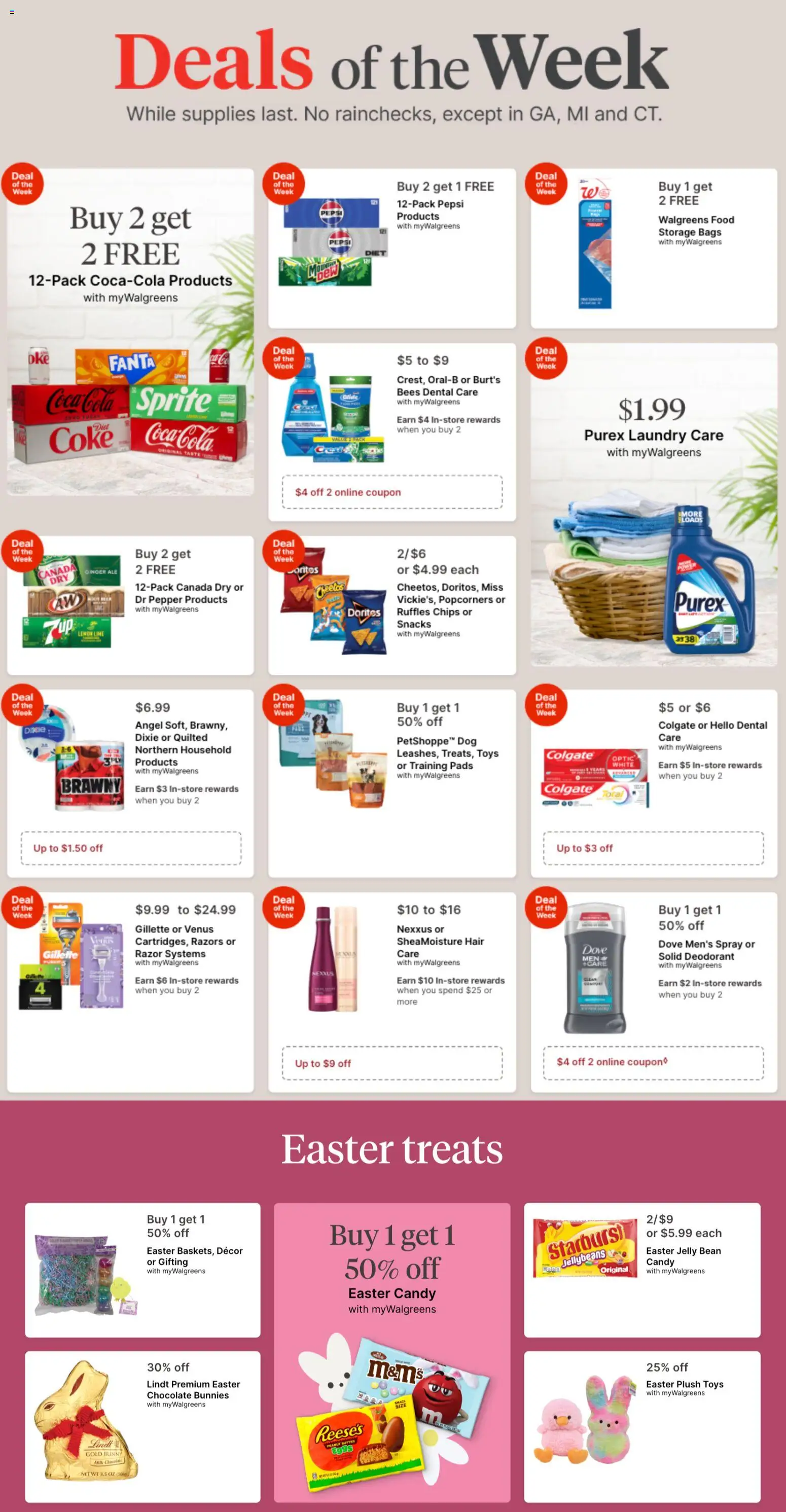 Walgreens Weekly Ad - valid from 22.03.2026 | Page: 1
