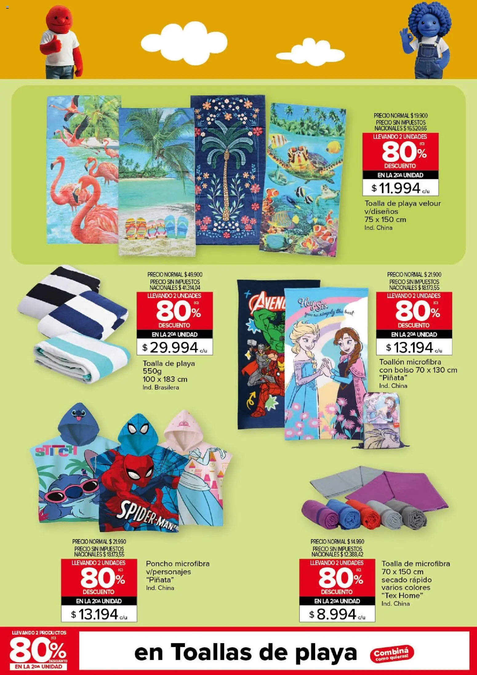 Carrefour ofertas │ válido desde el 23.12.2025 | Página: 10 | Productos: Toalla, Toallas, Bolso