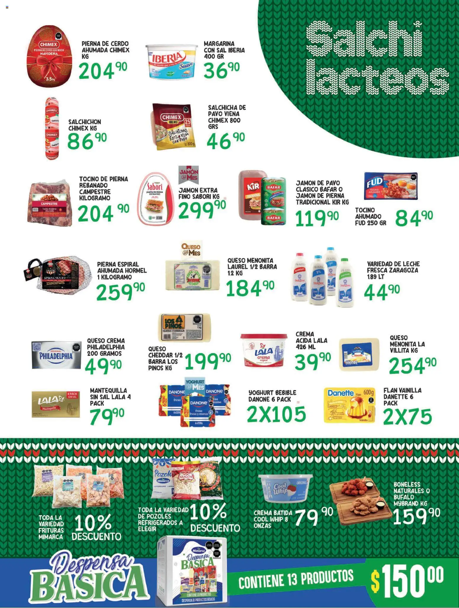 Nuevas ofertas de Alsuper válidas en toda la República Mexicana desde el 09.12.2025. ¡Encuentra las mejores ofertas en Alsuper folleto Chihuahua Capital! | Página: 3 | Productos: Fresa, Crema, Leche, Jamón