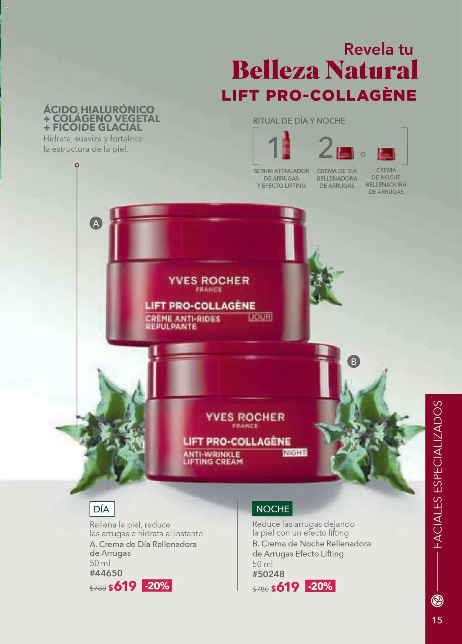 Nuevas ofertas de Yves Rocher válidas en toda la República Mexicana desde el 24.03.2026. ¡Encuentra las mejores ofertas en Yves Rocher campaña 5 2026! | Página: 15 | Productos: Serum, Crema, Atenuador