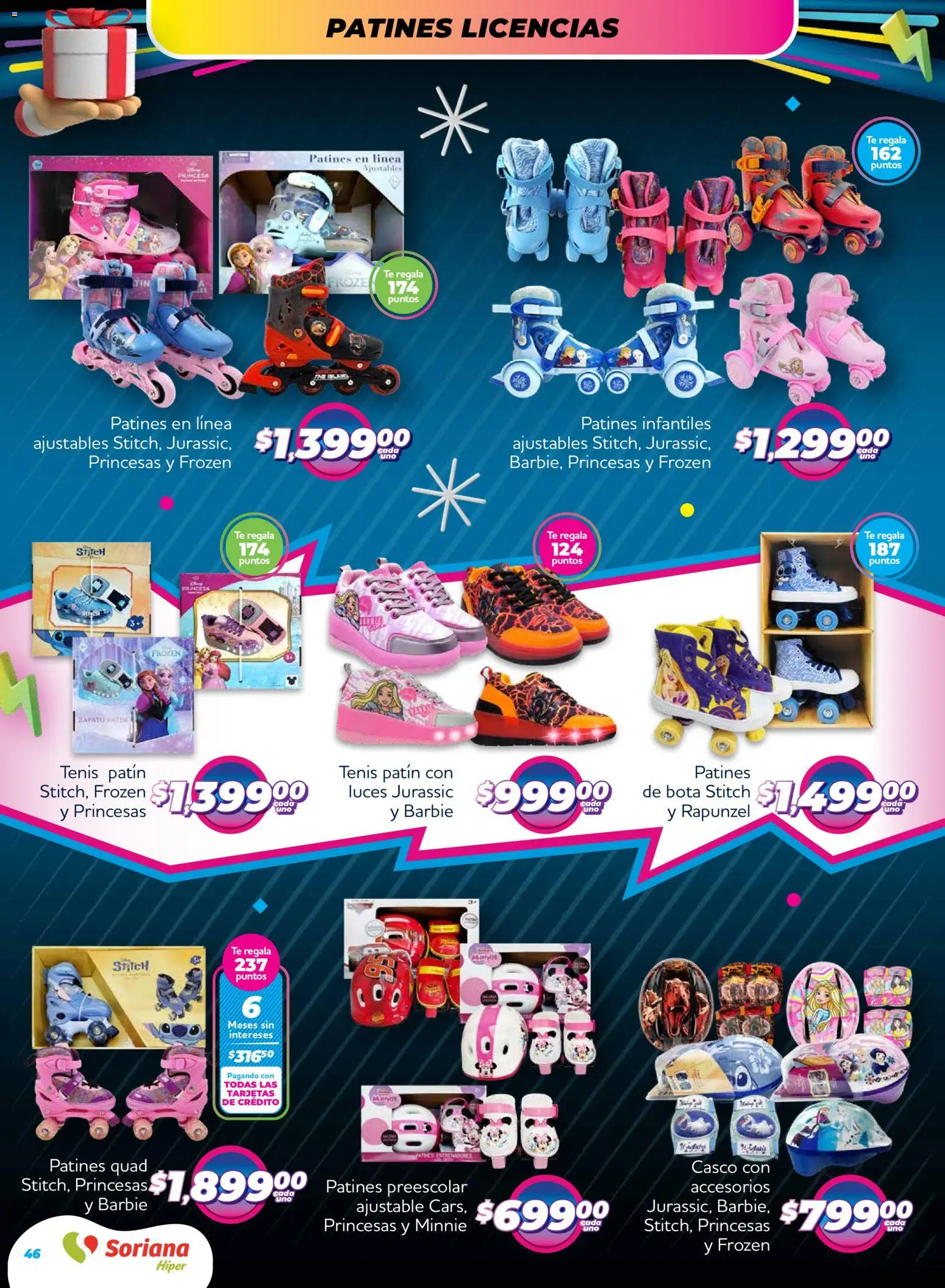 Nuevas ofertas de Soriana válidas en toda la República Mexicana desde el 27.11.2025. ¡Encuentra las mejores ofertas en Soriana - Reino de los Juguetes Súper Nacional! | Página: 45 | Productos: Tenis, Té