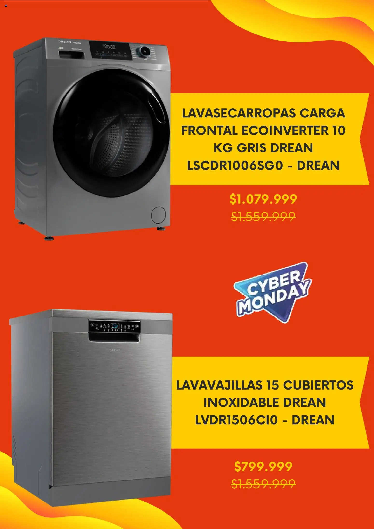 Megatone Cyber Monday │ válido desde el 03.11.2025 | Página: 2 | Productos: Lavavajillas