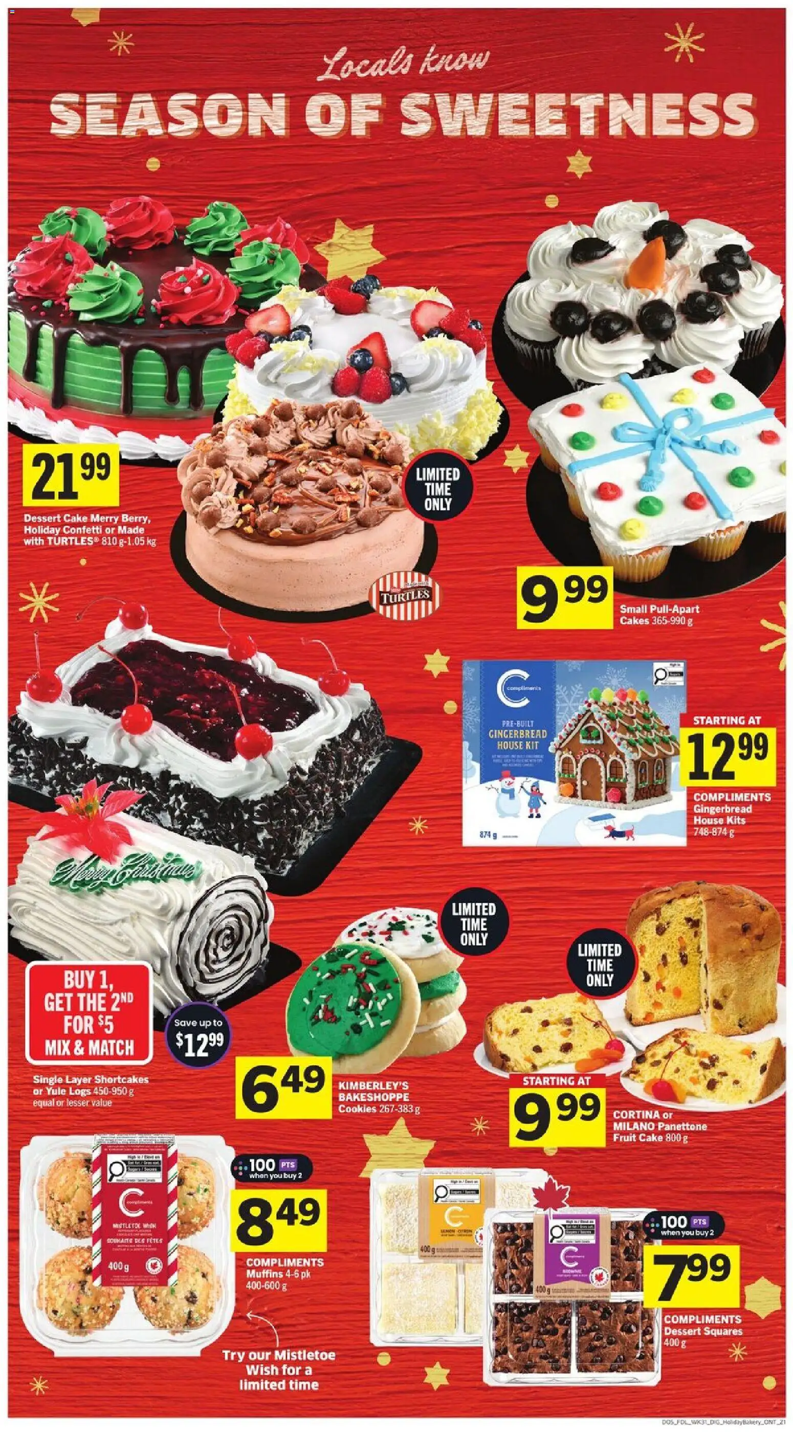 Foodland flyer valid from 27.11.2025 | Page: 8 | Products: Cookies