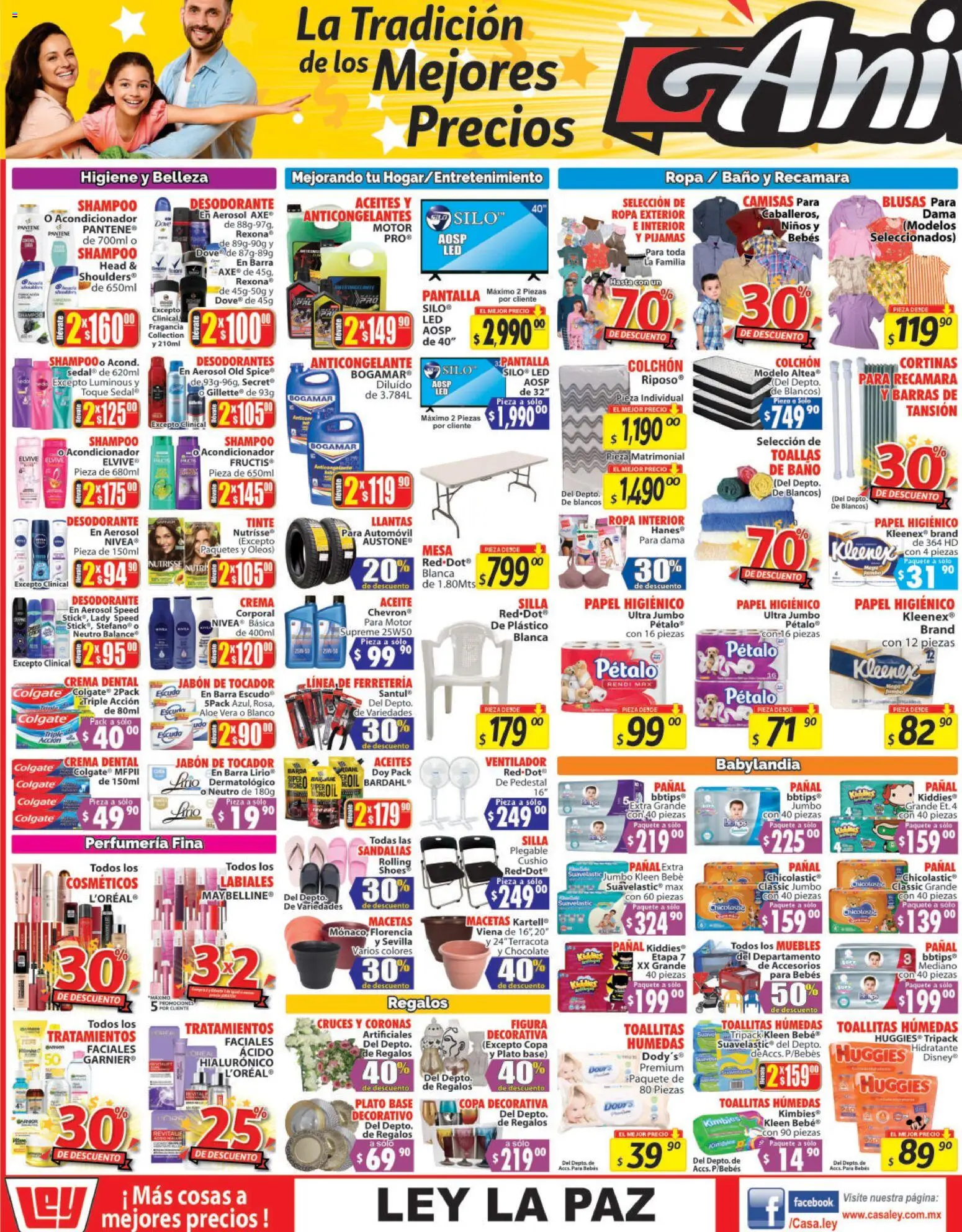 Nuevas ofertas de Casa Ley válidas en toda la República Mexicana desde el 23.10.2025. ¡Encuentra las mejores ofertas en Casa Ley folleto Autoservicio! | Página: 3 | Productos: Desodorante, Toallitas húmedas, Aceite, Ropa