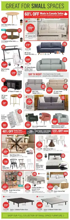 Preview of The Brick weekly flyer / circulaire from shop The Brick valid from 17.04.2026 | Page: 14