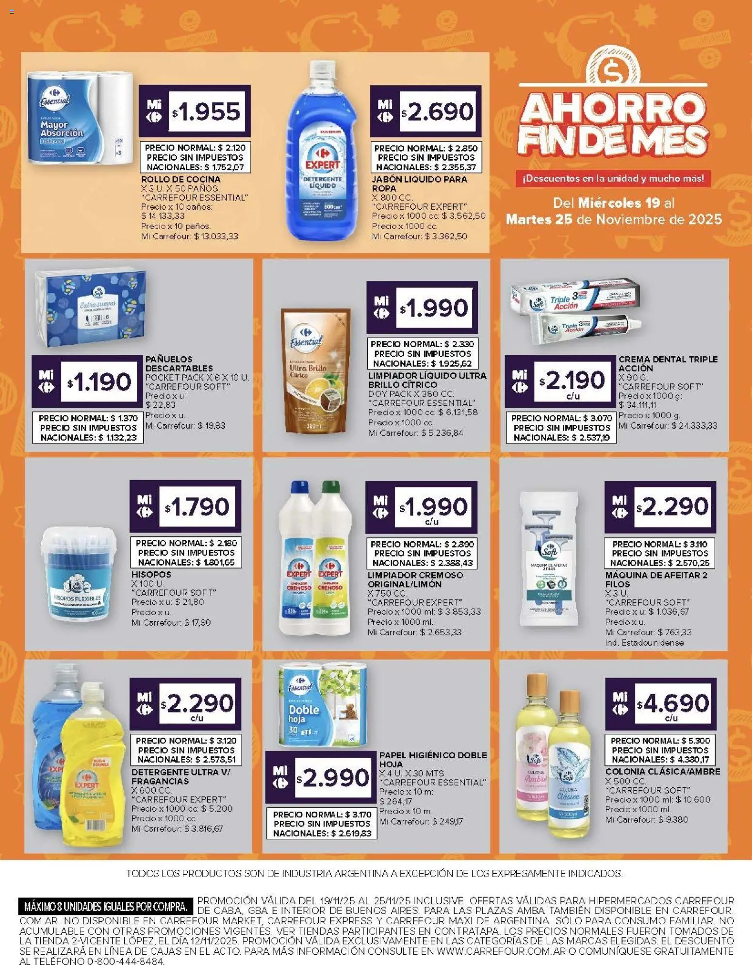 Carrefour ofertas │ válido desde el 19.11.2025 | Página: 16