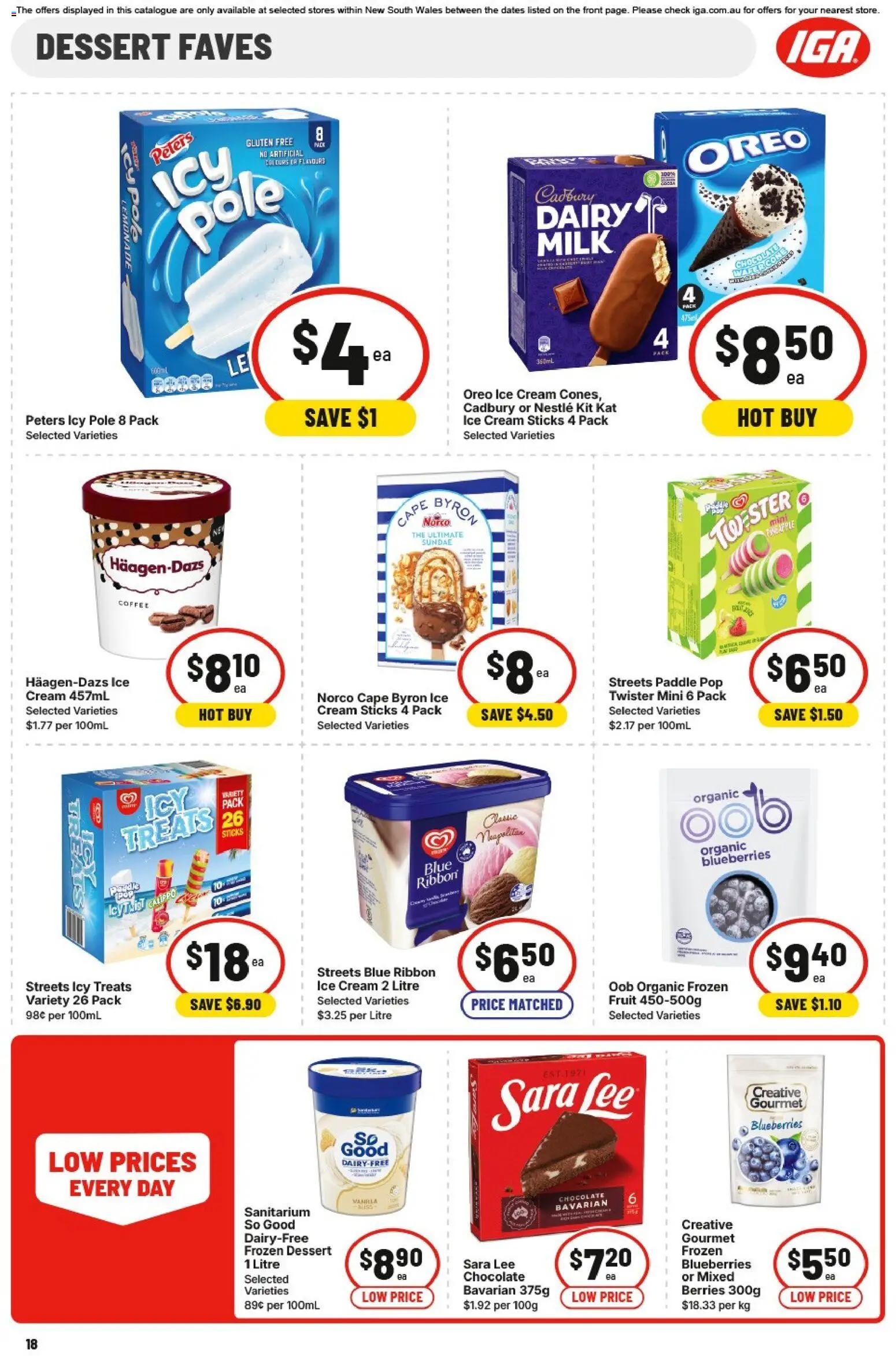 IGA catalogue - valid from 31.12.2025 | Page: 21 | Products: Beer, Tea, Steak, Mango