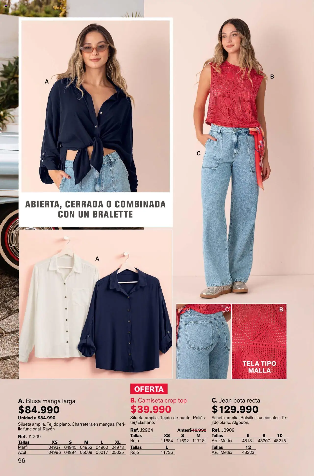 Leonisa revista - valida desde el 04.08.2025 | Página: 96 | Productos: Té, Camiseta, Top, Blusa