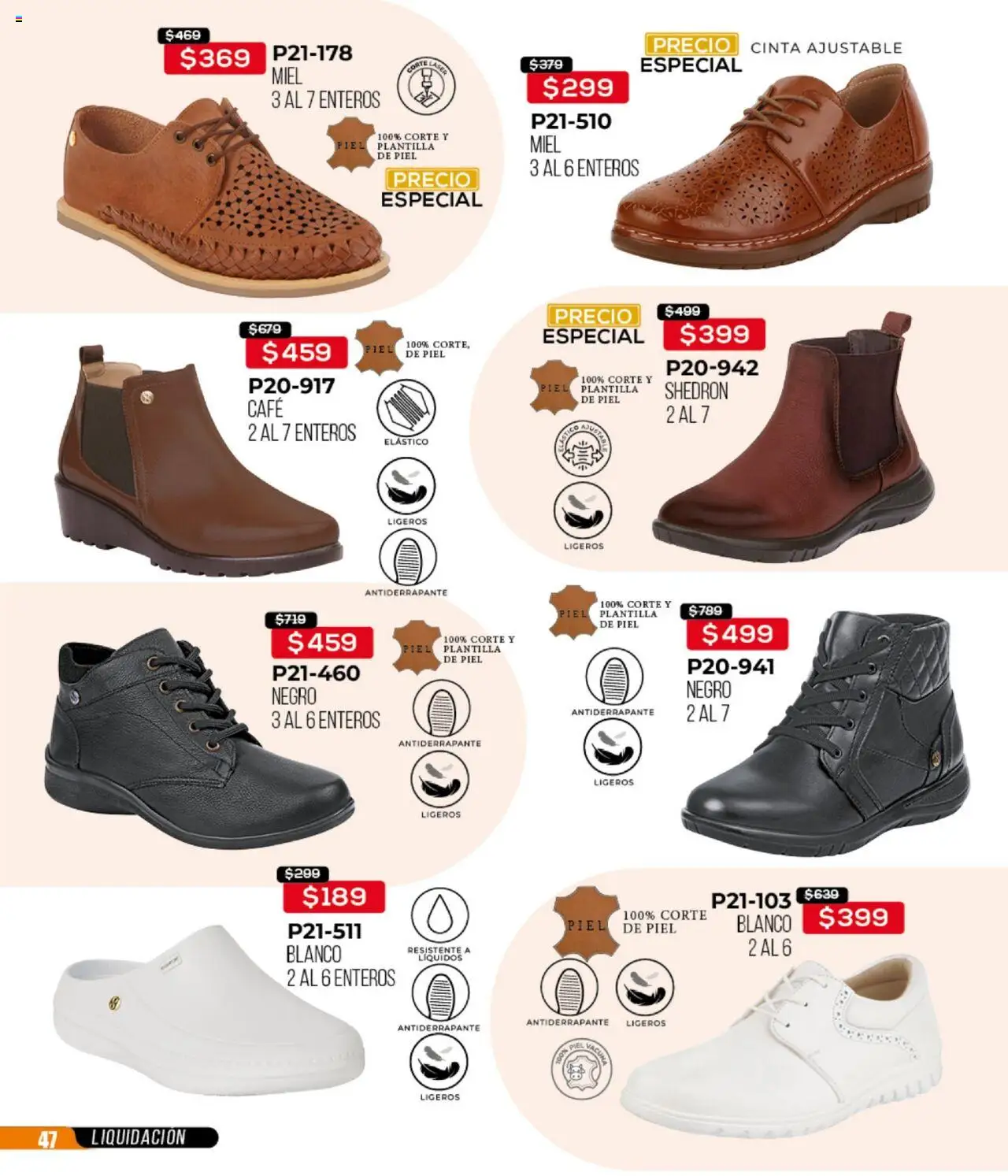 Nuevas ofertas de Cklass válidas en toda la República Mexicana desde el 09.09.2025. ¡Encuentra las mejores ofertas en Cklass - Catálogo Liquidacion Calzado! | Página: 48 | Productos: Café, Cinta, Cuna