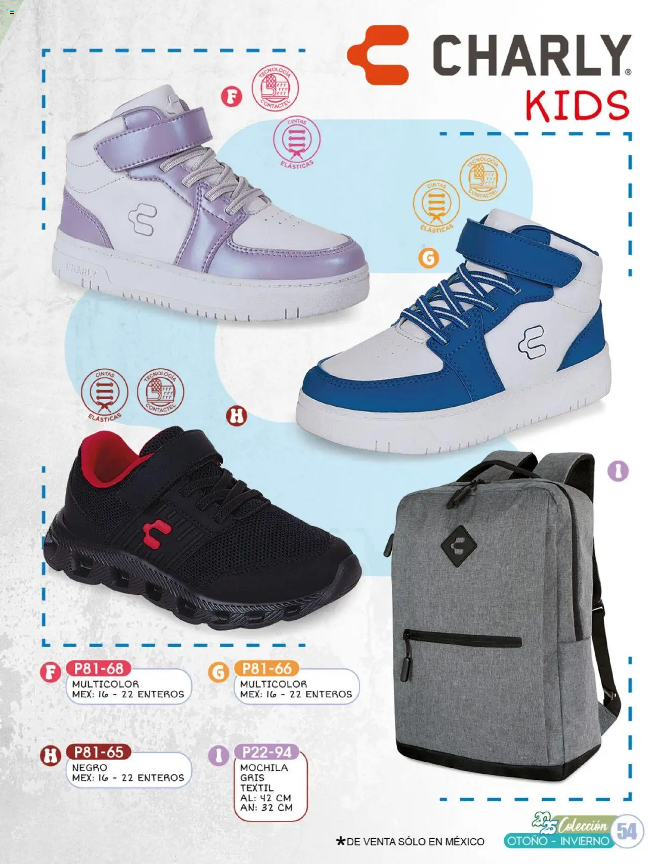 Nuevas ofertas de Cklass válidas en toda la República Mexicana desde el 14.07.2025. ¡Encuentra las mejores ofertas en Cklass catálogo Kids Nino! | Página: 61 | Productos: Mochila