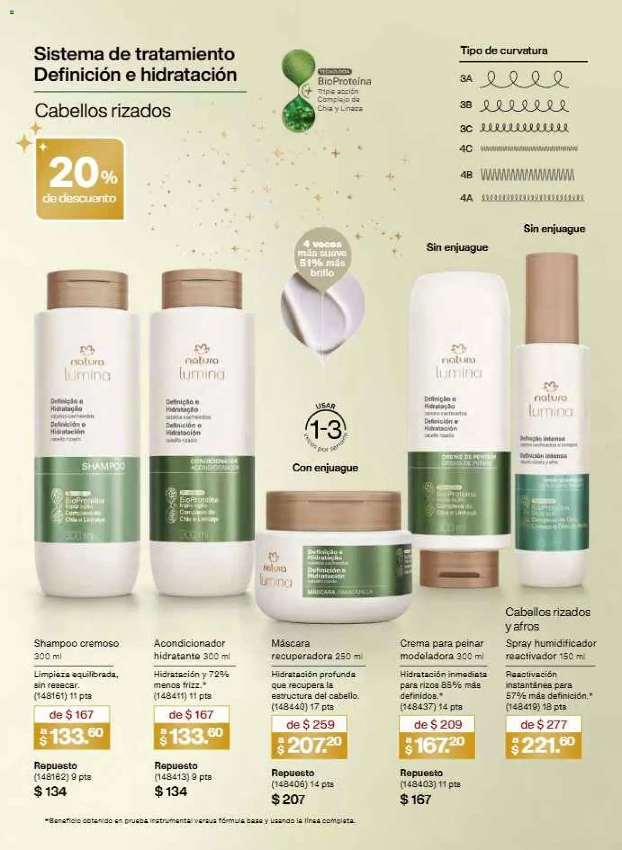 Nuevas ofertas de Natura válidas en toda la República Mexicana desde el 22.11.2025. ¡Encuentra las mejores ofertas en Natura campaña 17 2025! | Página: 161 | Productos: Crema, Máscara, Brillo, Humidificador
