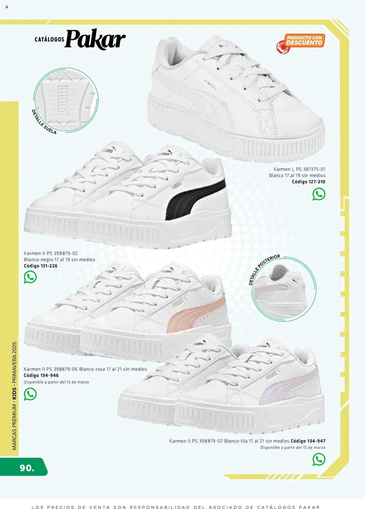 Nuevas ofertas de SC Pakar válidas en toda la República Mexicana desde el 28.02.2025. ¡Encuentra las mejores ofertas en SC Pakar catálogo Premium - Kids! | Página: 90