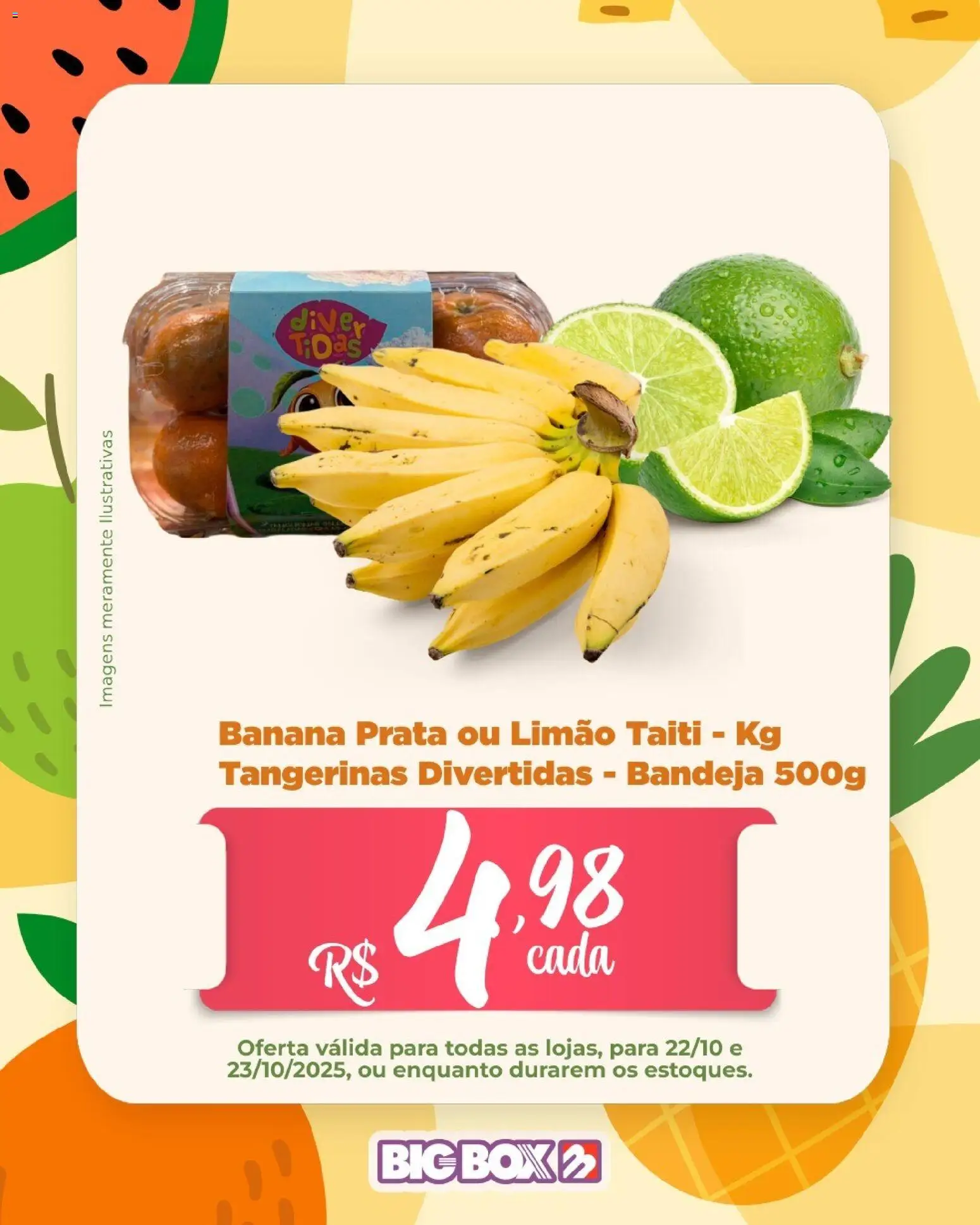 Big Box Folheto - válido de 22.10.2025 | Página: 2 | Produtos: Tangerinas, Bandeja