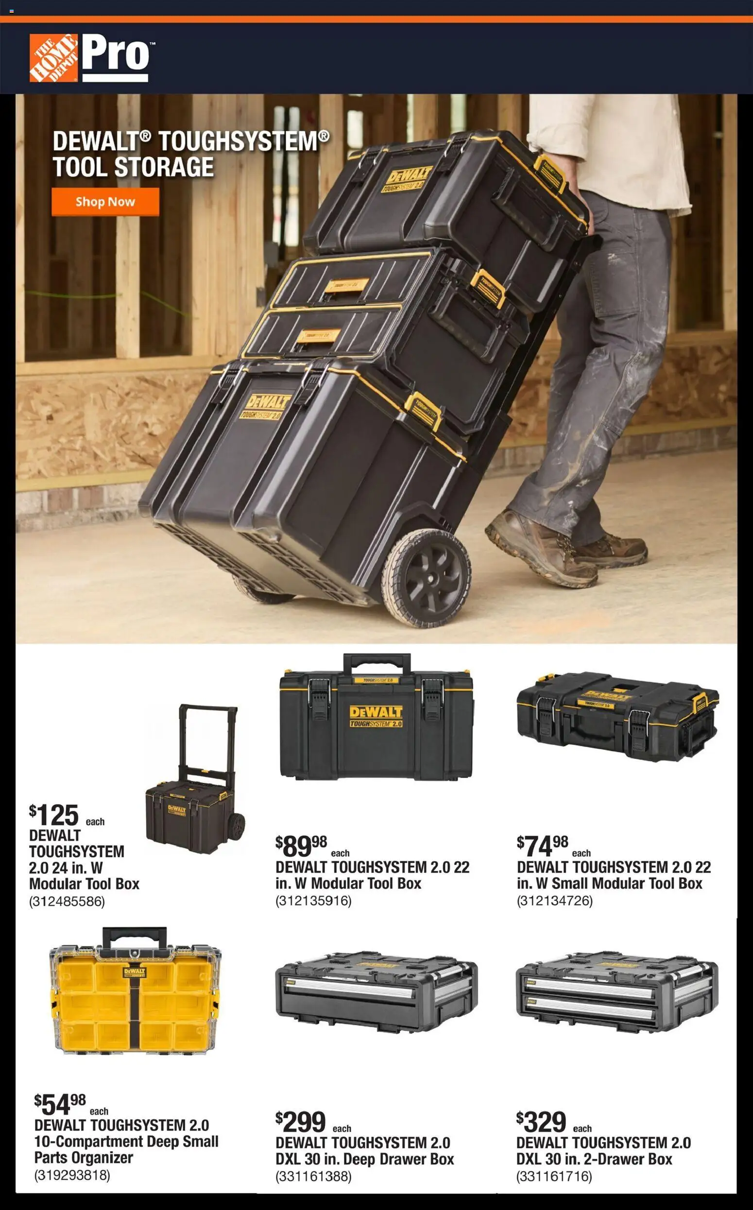 Home Depot Shop Pro Ad - PA - valid from 06.04.2026 | Page: 1 | Products: Box