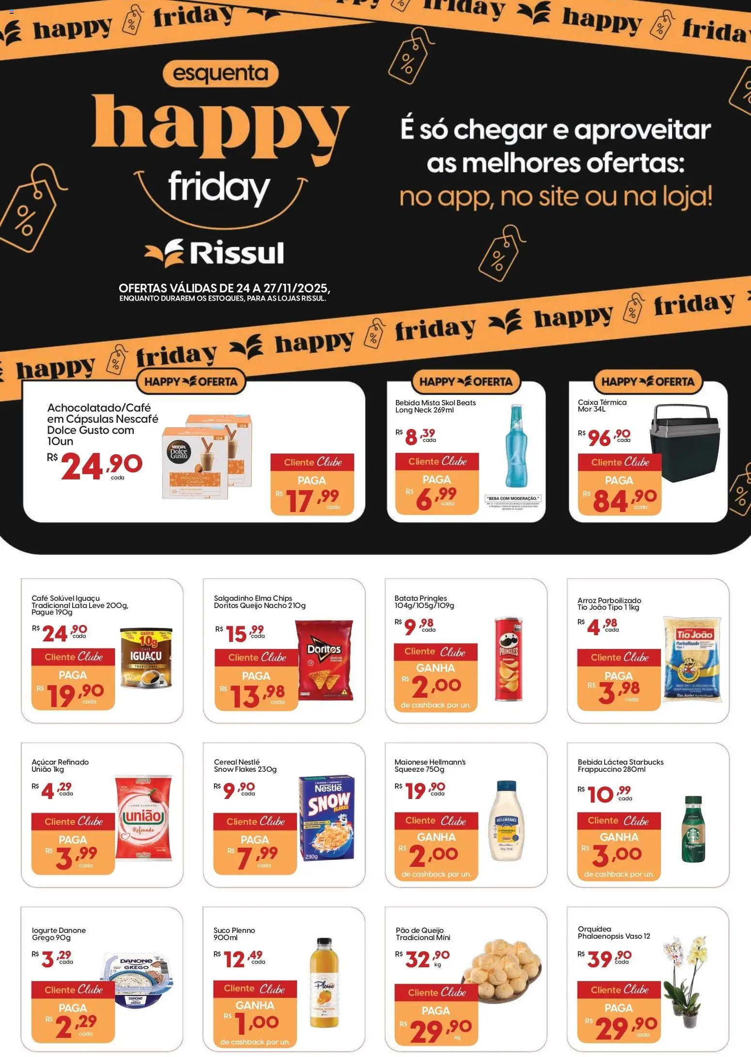 Rissul Folheto - válido de 24.11.2025 | Página: 1 | Produtos: Café, Suco, Bebida, Canela