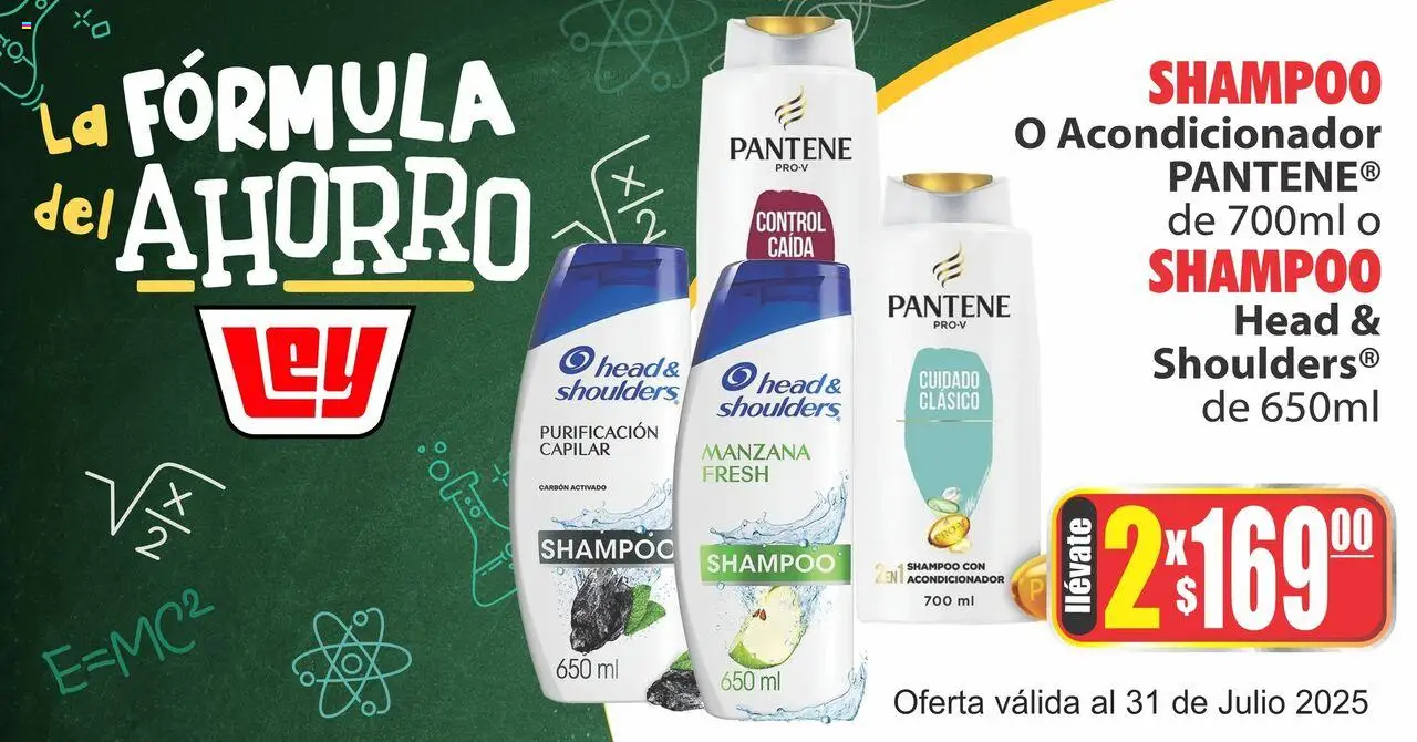 Nuevas ofertas de Casa Ley válidas en toda la República Mexicana desde el 30.07.2025. ¡Encuentra las mejores ofertas en Casa Ley - Folleto - La Fórmula del Ahorro ! | Página: 3 | Productos: Manzana, Acondicionador