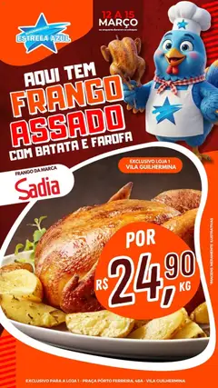 Estrela Azul ofertas Frango Assado - Pré-Visualização do folheto da loja Estrela Azul, válido de 12.03.2026