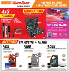 Vista previa de AutoZone catálogo, nuevo folleto de la tienda, válido en México a partir del 28.09.2025