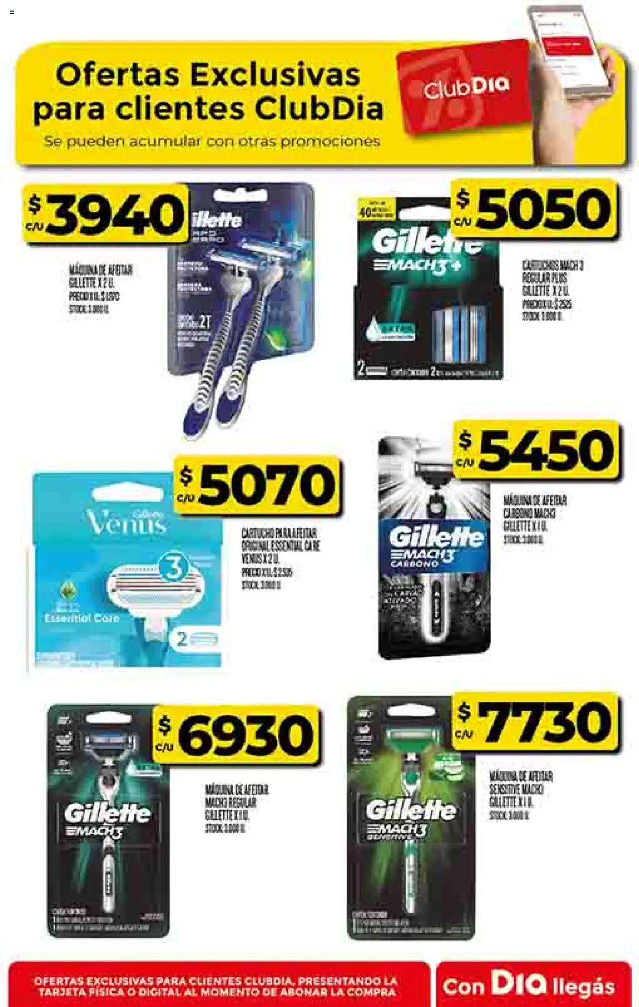 Dia - Ofertas - Salta y Jujuy │ válido desde el 01.10.2025 | Página: 52 | Productos: Maquina de afeitar