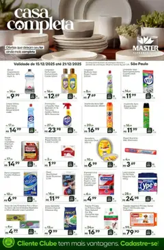 Master - Ofertas Casa Completa - SP - Pré-Visualização do folheto da loja Master, válido de 15.12.2025 | Página: 1