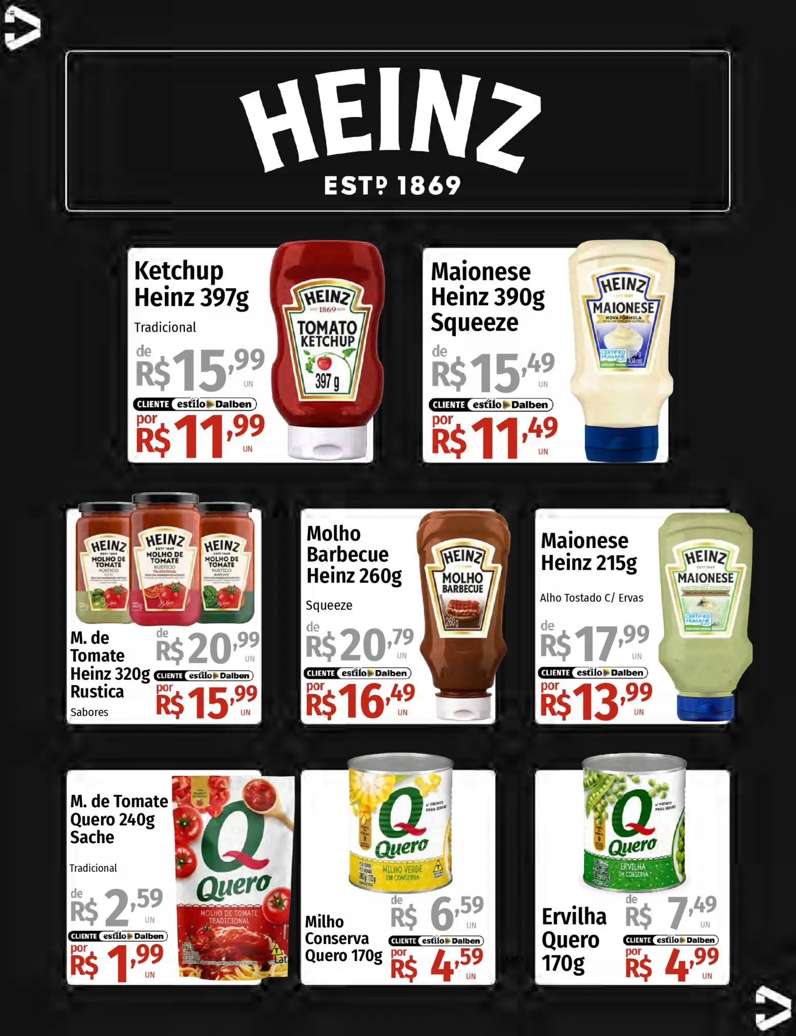 Supermercado Dalben Folheto - válido de 14.01.2026 | Página: 11 | Produtos: Alho, Milho verde, Ketchup, Maionese