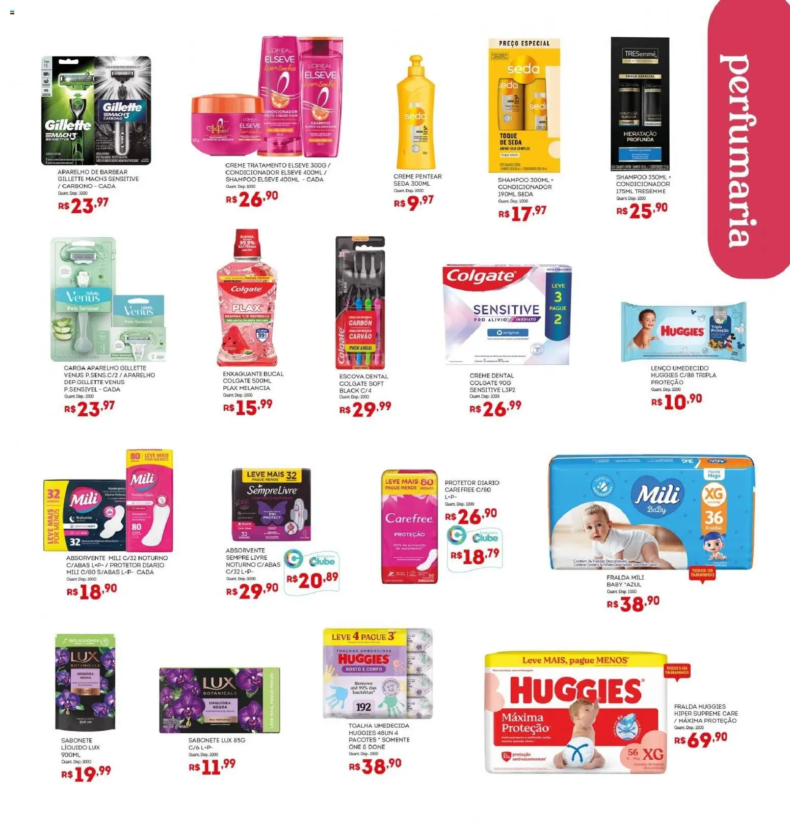 Bistek Supermercados Folheto - válido de 14.01.2026 | Página: 19 | Produtos: Condicionador, Lenço, Sabonete, Creme dental