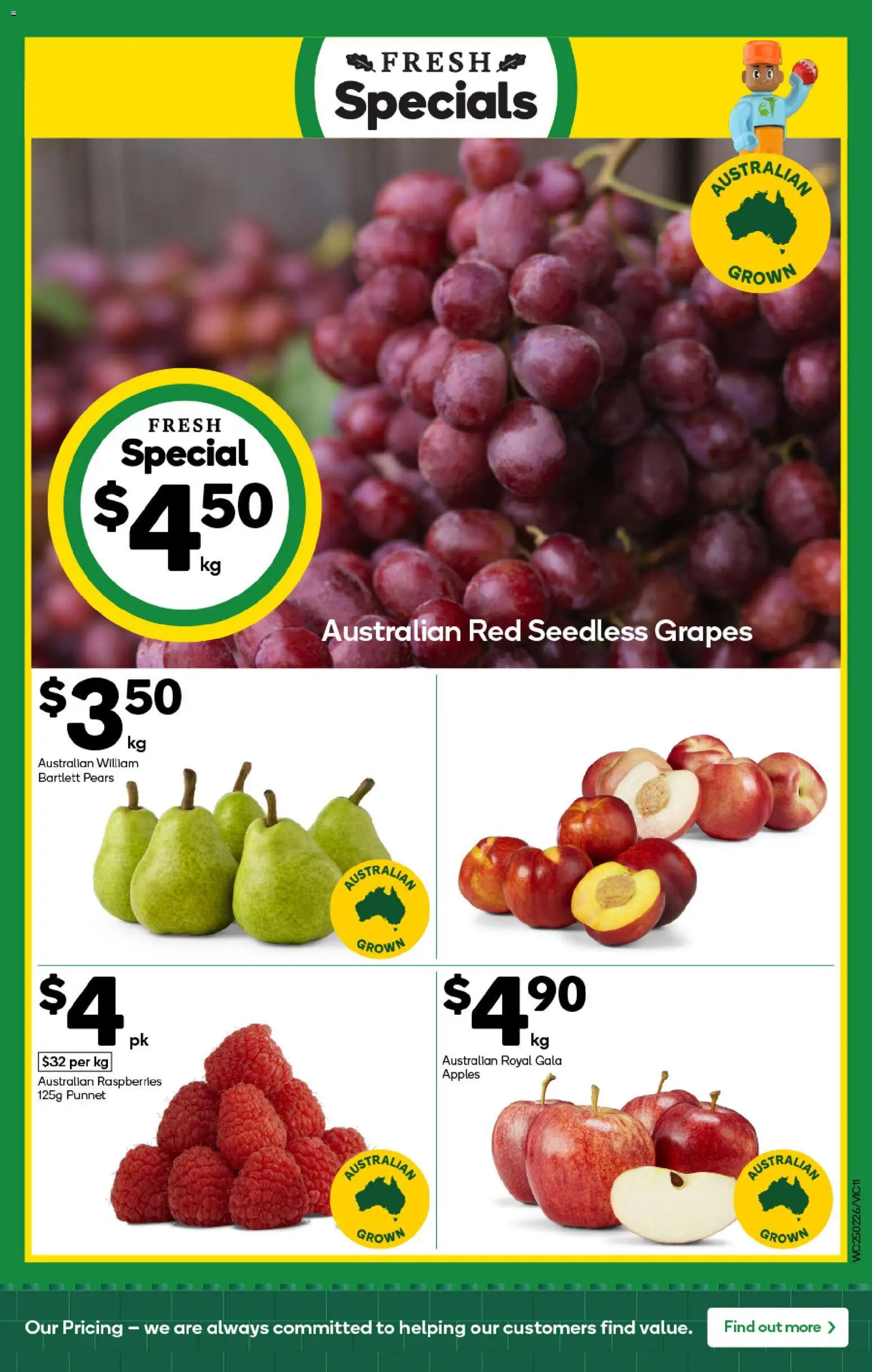 Woolworths catalogue - valid from 25.02.2026 | Page: 11 | Products: Apples, Grapes