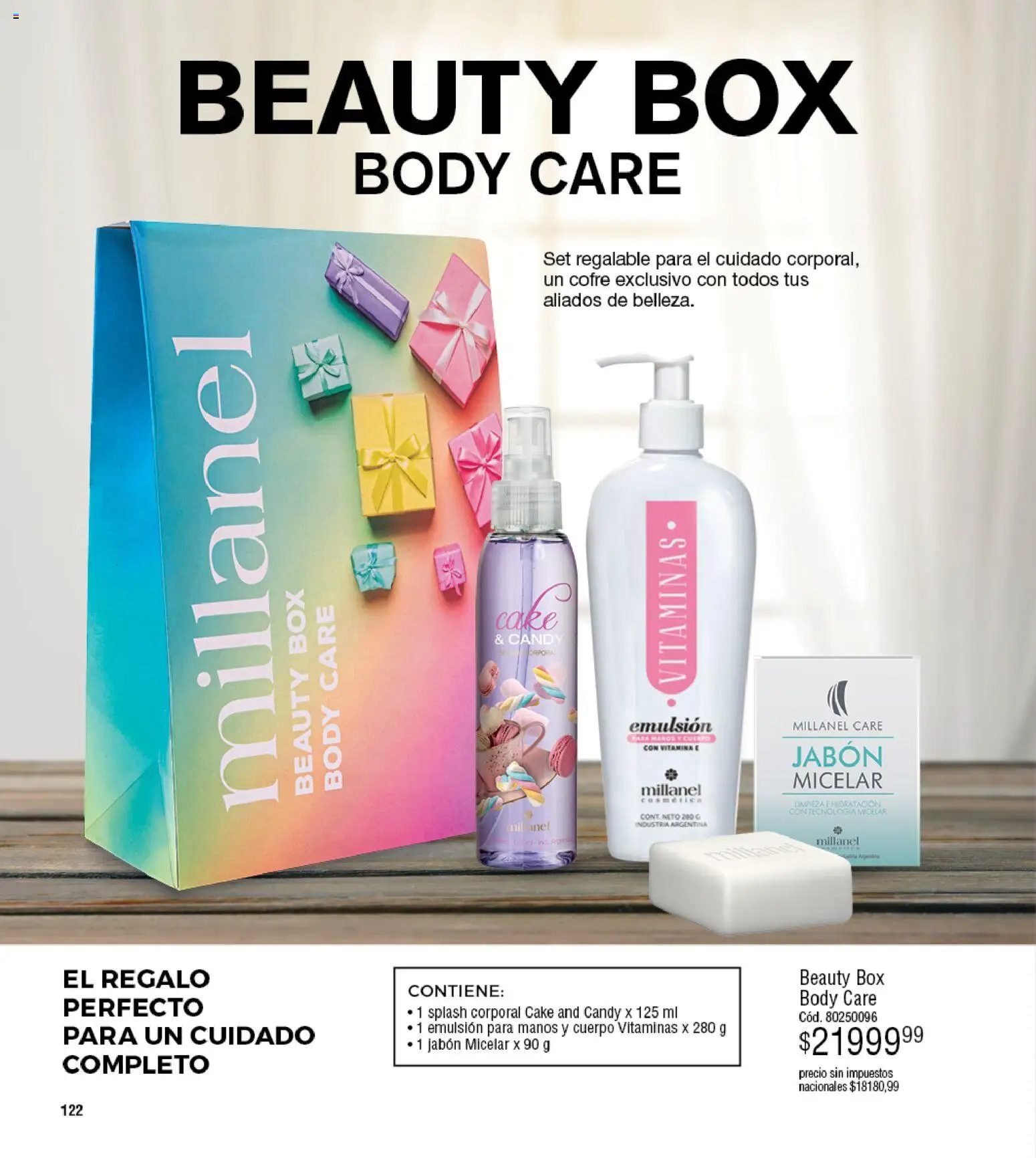 Millanel - Catálogo │ válido desde el 27.04.2026 | Página: 122 | Productos: Vitaminas, Body, Jabón, Emulsión