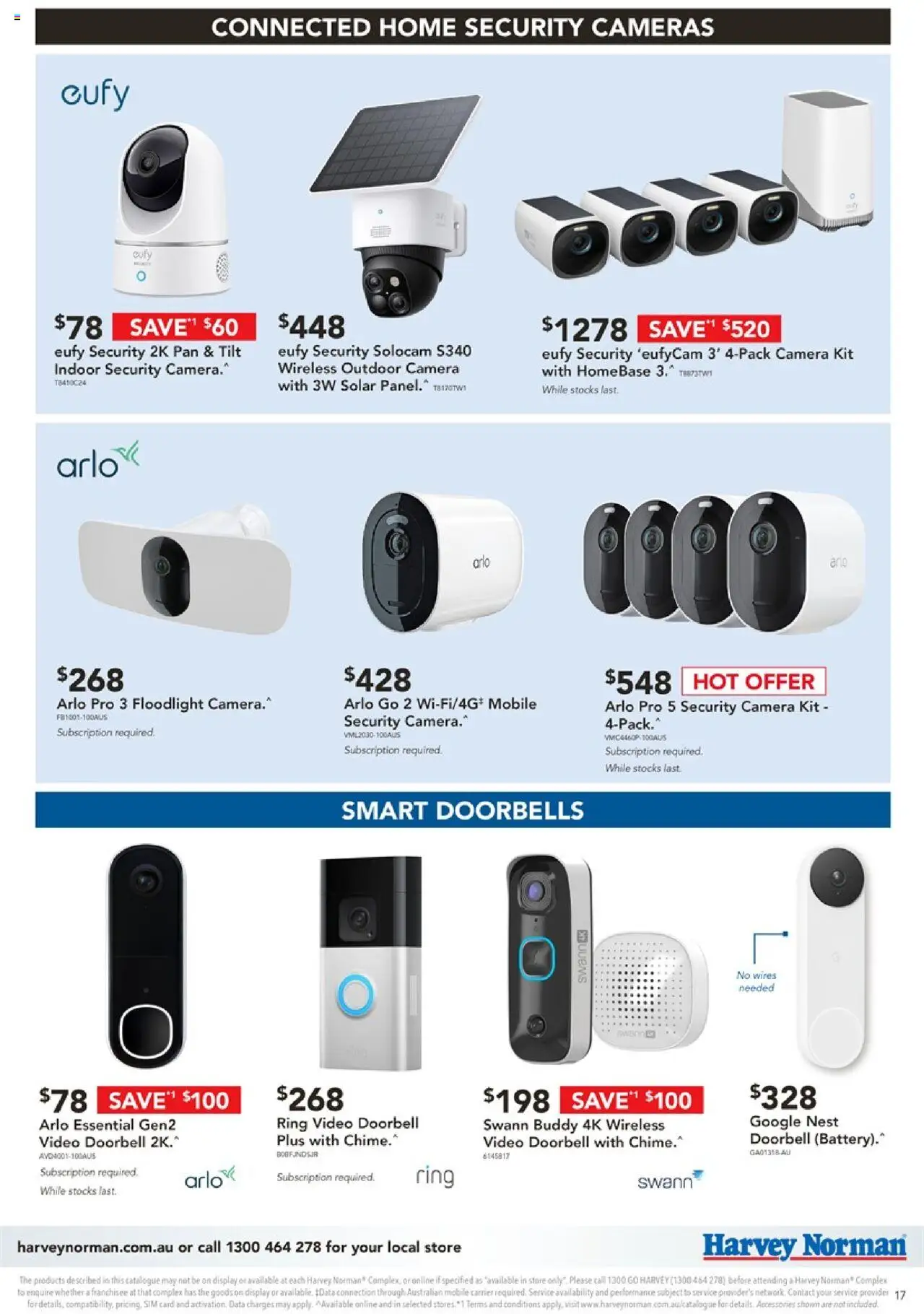 Harvey Norman catalogue - valid from 17.10.2025 | Page: 17 | Products: Accessories, Doorbell, Camera, Mobile