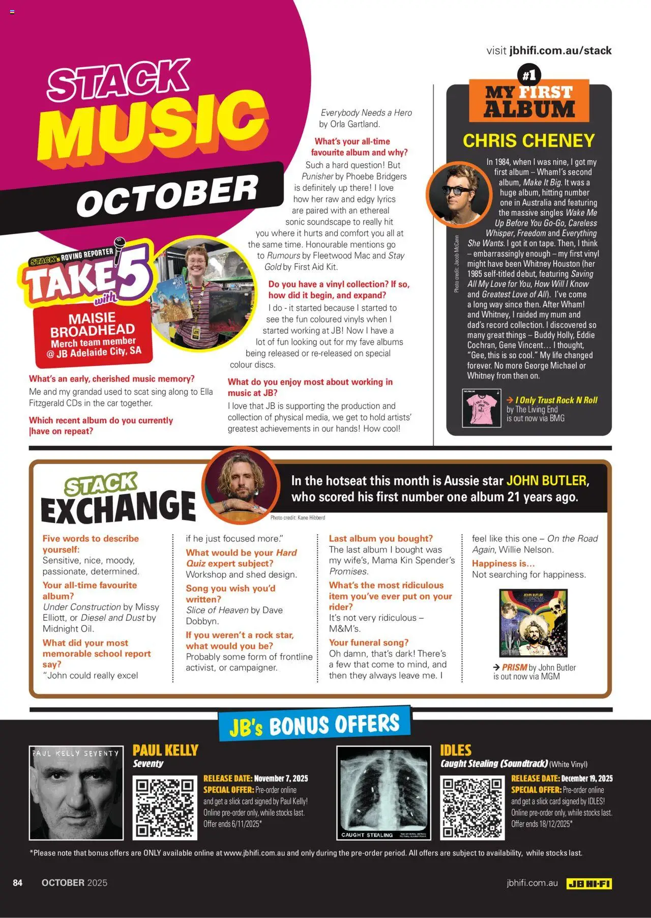 JB Hi-Fi catalogue - valid from 01.10.2025 | Page: 84 | Products: Oil, Shed, Date