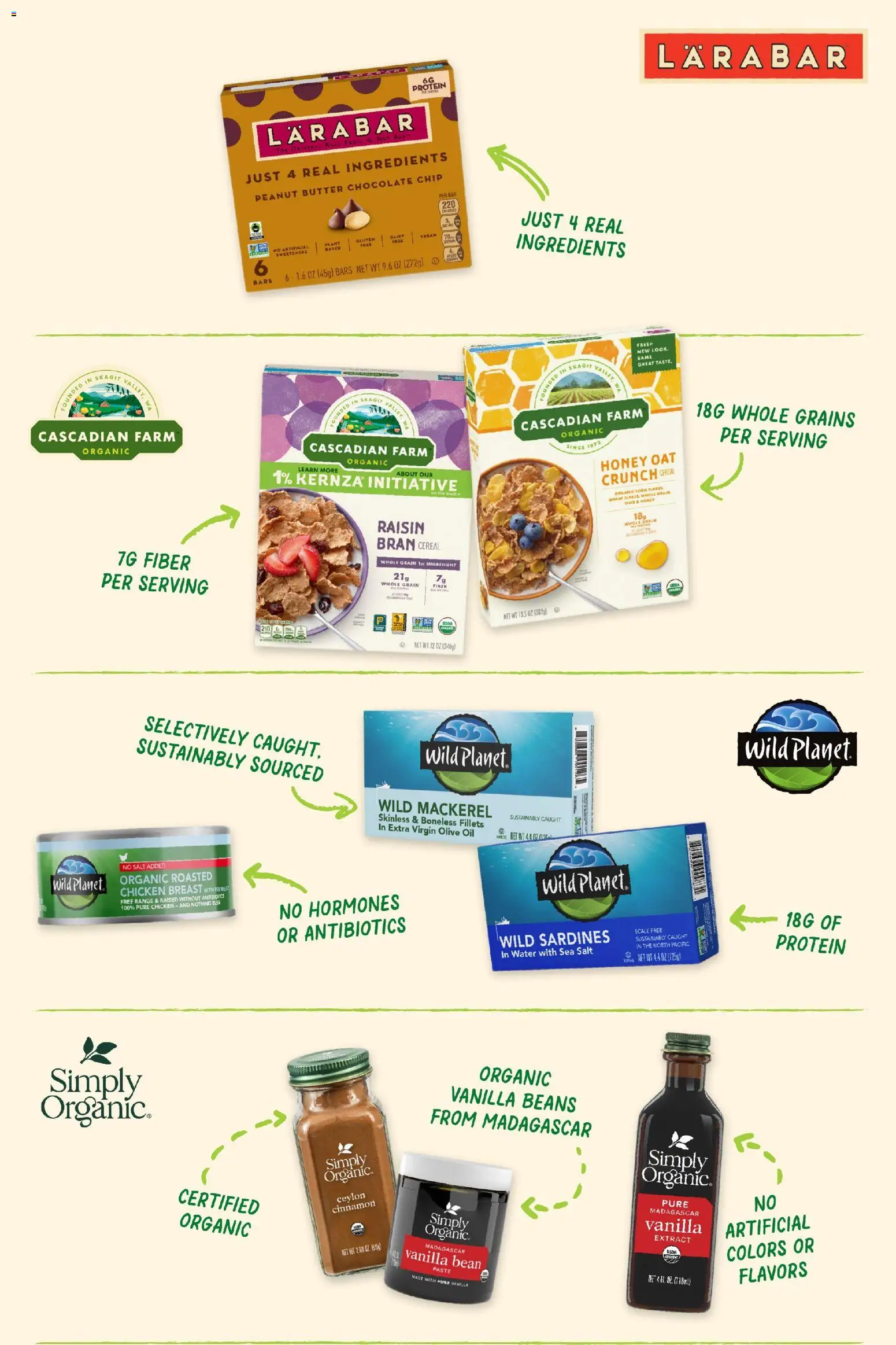 Sprouts Monthly Ad - valid from 25.03.2026 | Page: 6 | Products: Corn, Water, Salt, Chocolate Chip