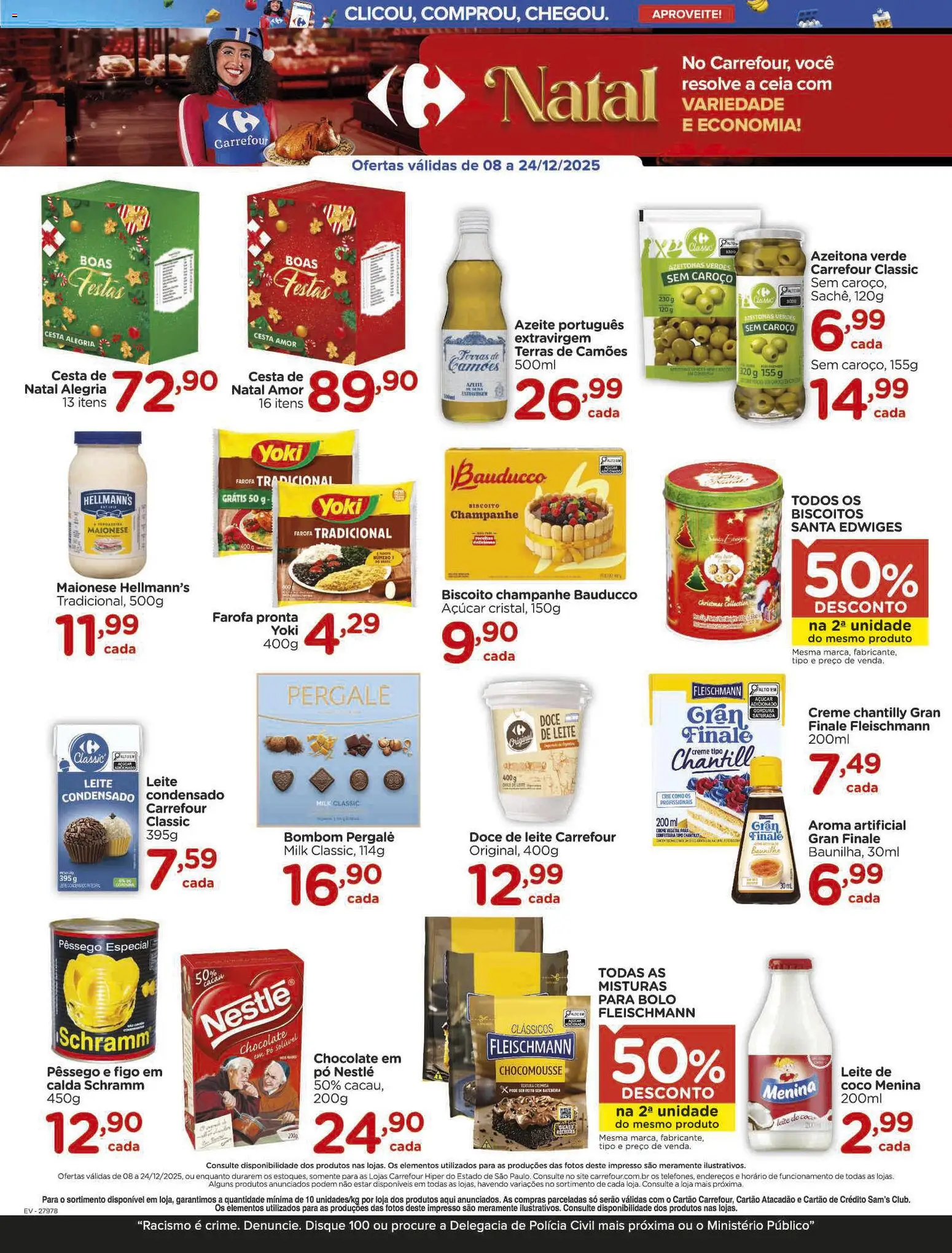 Carrefour Folheto - válido de 08.12.2025 | Página: 15 | Produtos: Figo, Biscoitos, Açúcar, Azeite