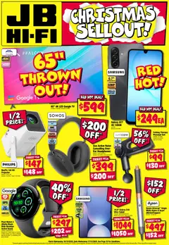 Preview of JB Hi-Fi - Christmas Sellout - valid from 10.12.2025
