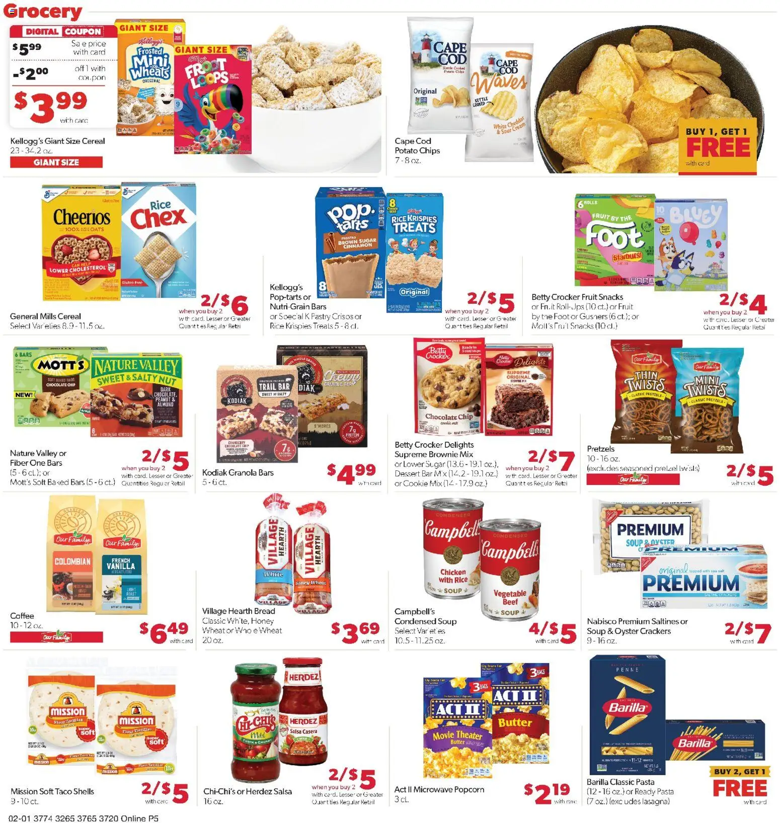Family Fare Weekly Ad - valid from 01.02.2026 | Page: 10 | Products: Beef, Cream, Chocolate Chip, Kettle