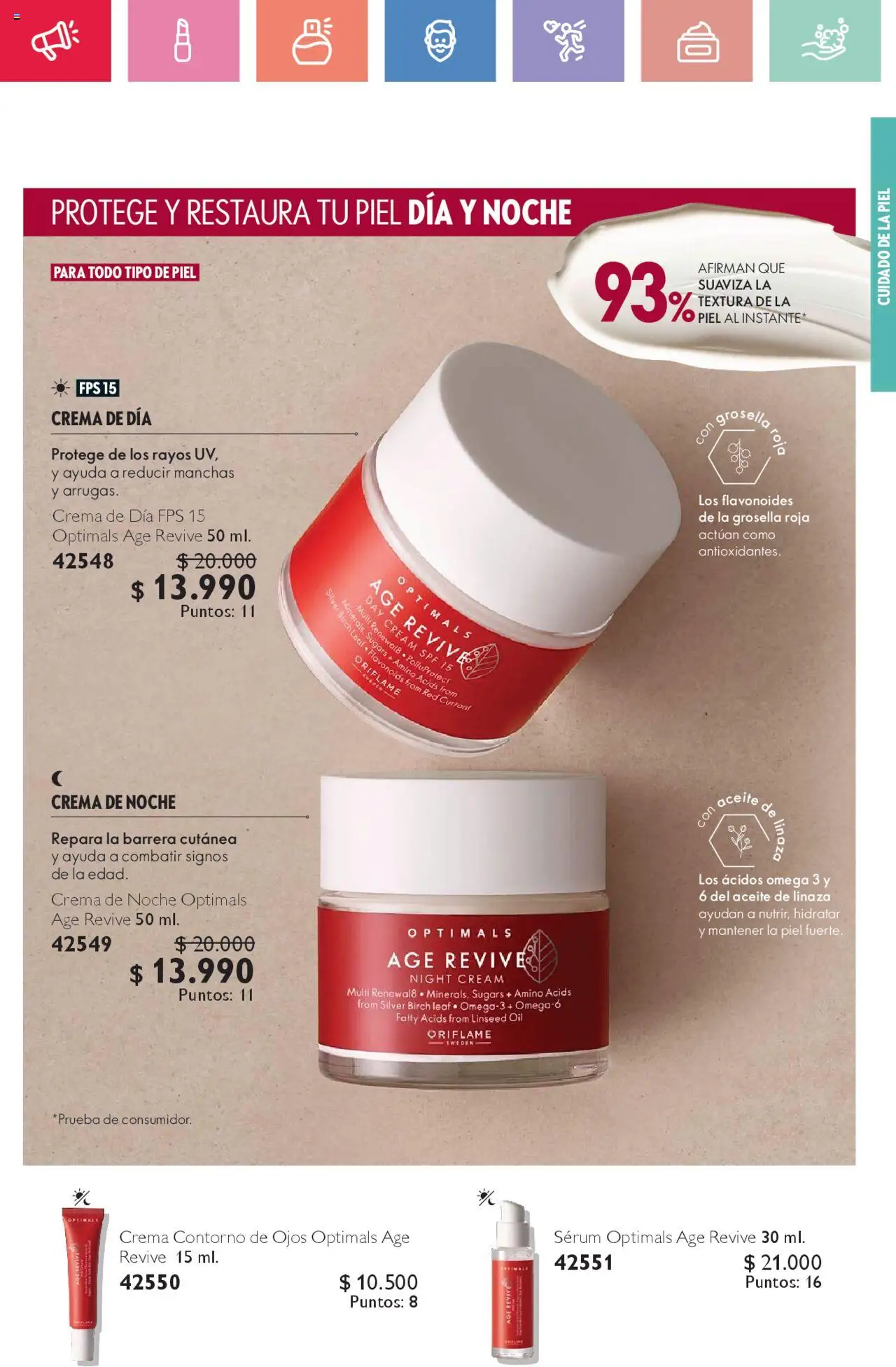 Oriflame catálogo │ válido desde el 02.08.2025 | Página: 53 | Productos: Contorno, Aceite, Contorno de ojos, Serum