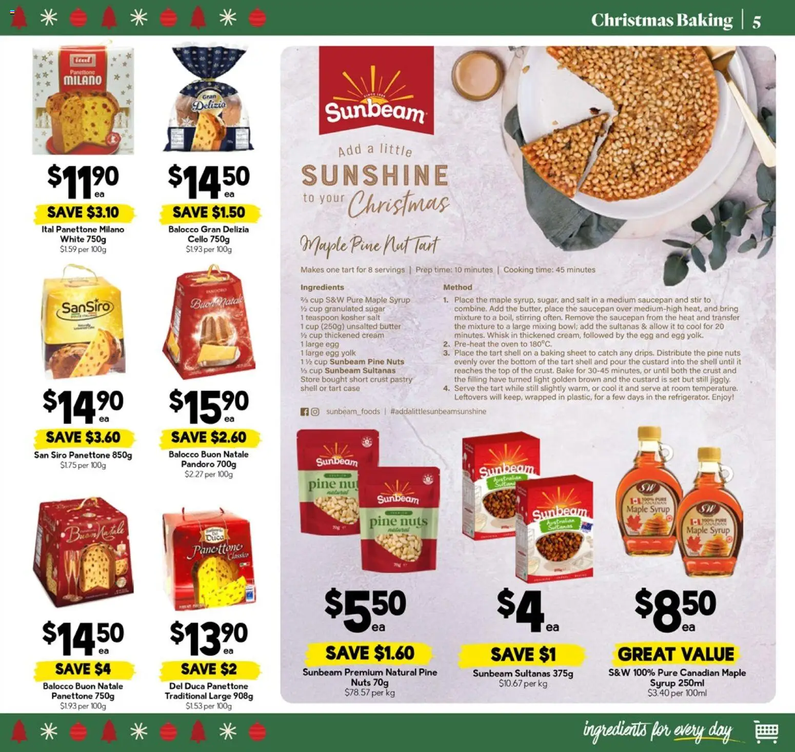 Drakes catalogue - valid from 26.11.2025 | Page: 5 | Products: Butter, Cream, Case, Oven