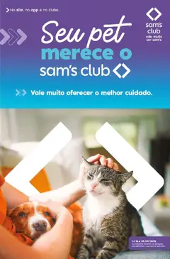 Sam's Club - Ofertas Pet - Pré-Visualização do folheto da loja Sam's Club, válido de 16.09.2025