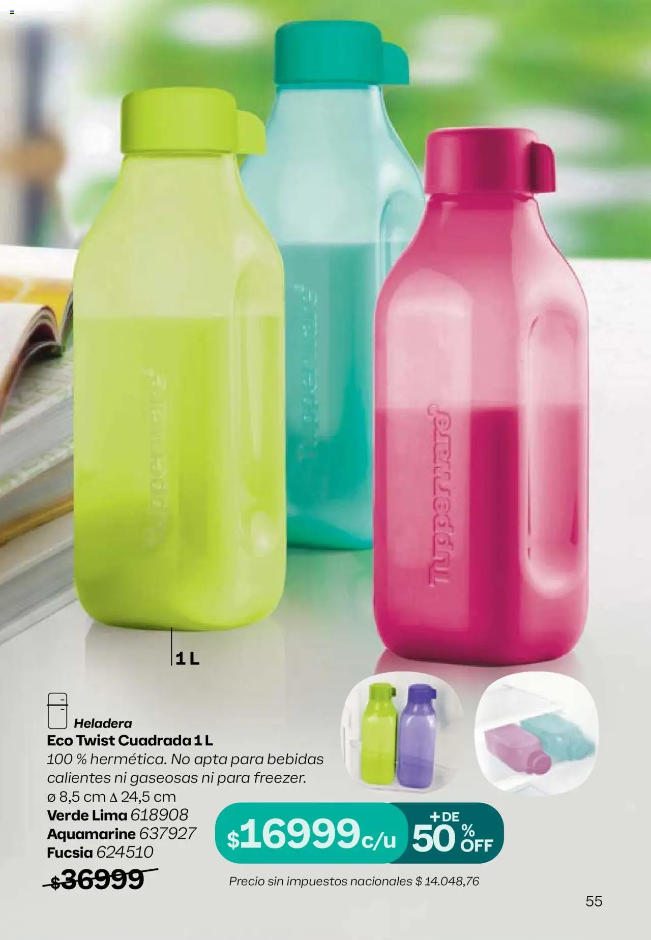 Tupperware Folleto │ válido desde el 11.08.2025 | Página: 56 | Productos: Lima, Heladera