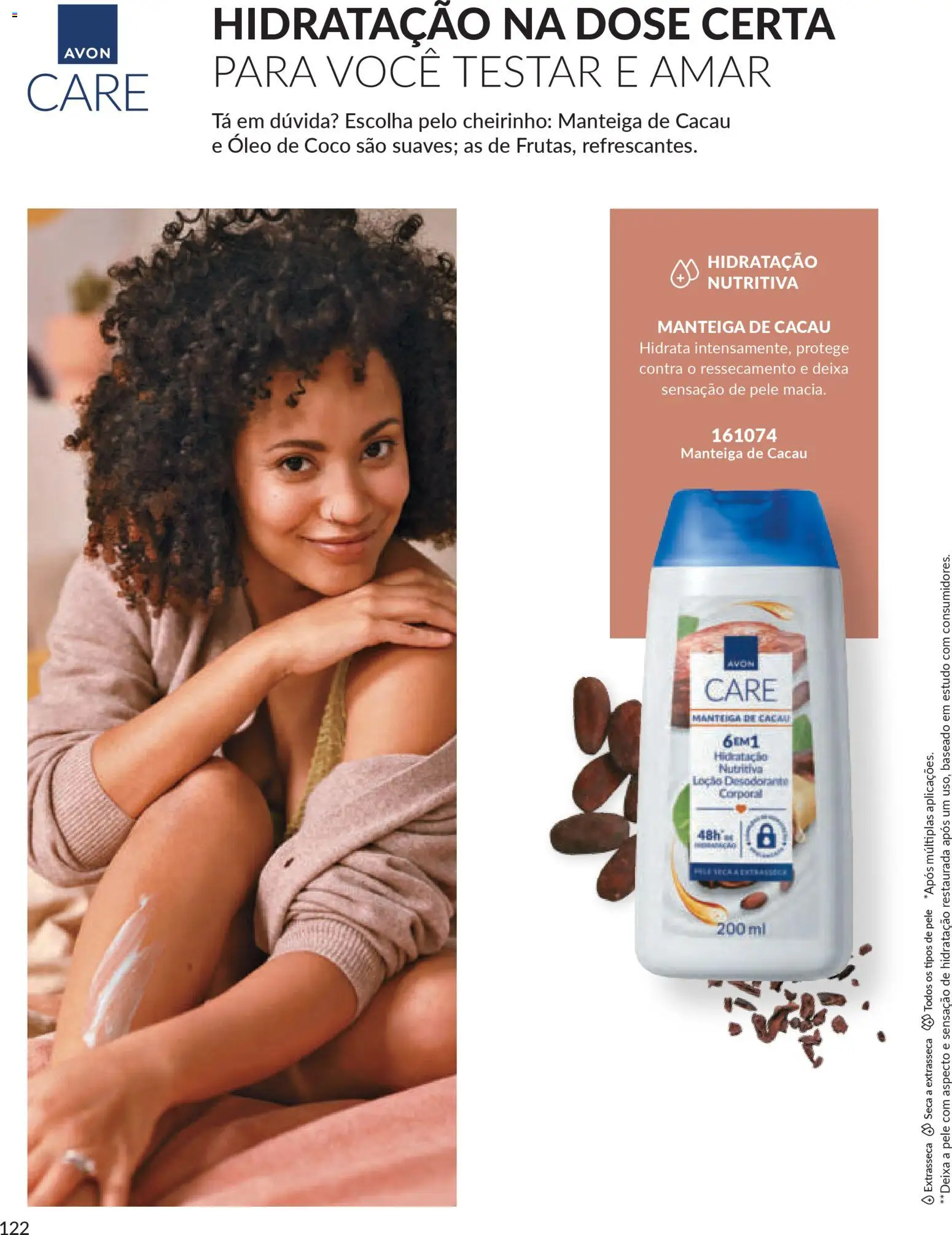 Avon Folheto - válido de 06.01.2026 | Página: 122 | Produtos: Desodorante, Manteiga, Óleo, Óleo de coco