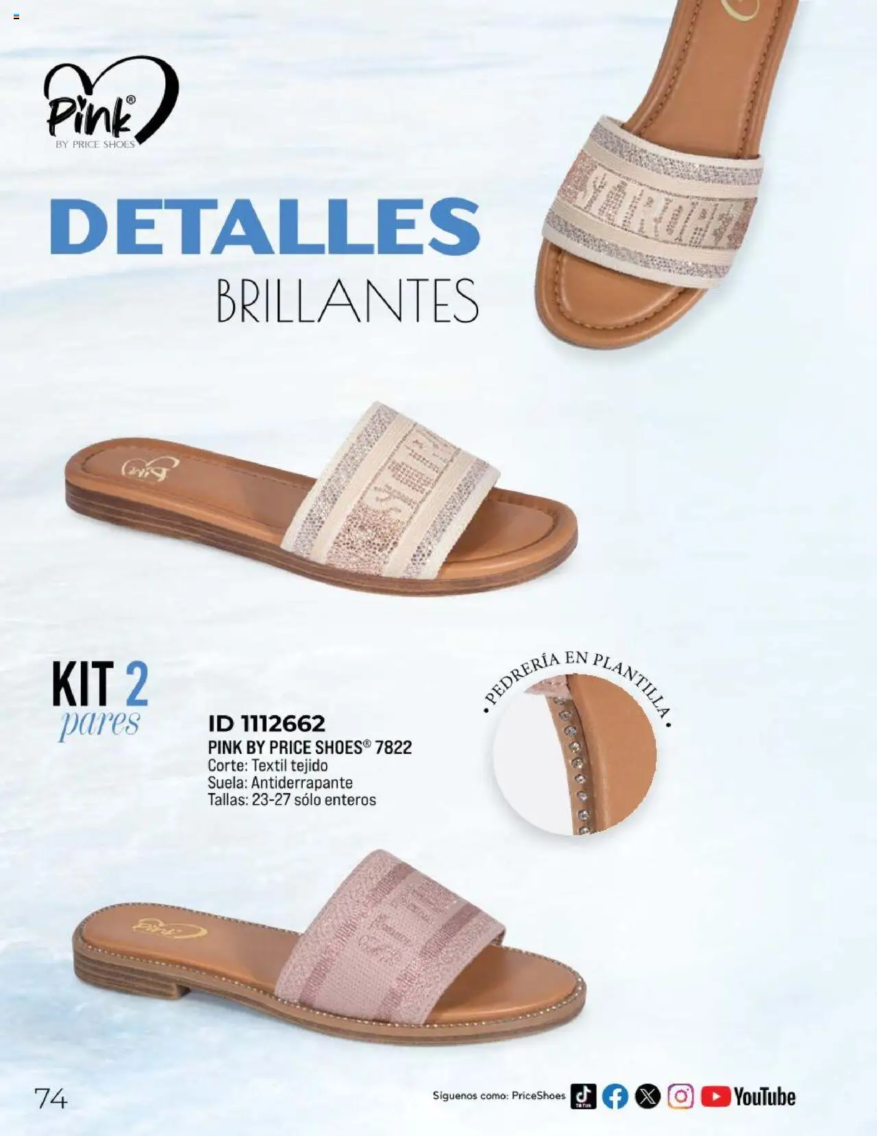 Nuevas ofertas de Price Shoes válidas en toda la República Mexicana desde el 05.05.2025. ¡Encuentra las mejores ofertas en Price Shoes catálogo Todo En 1 2025! | Página: 74