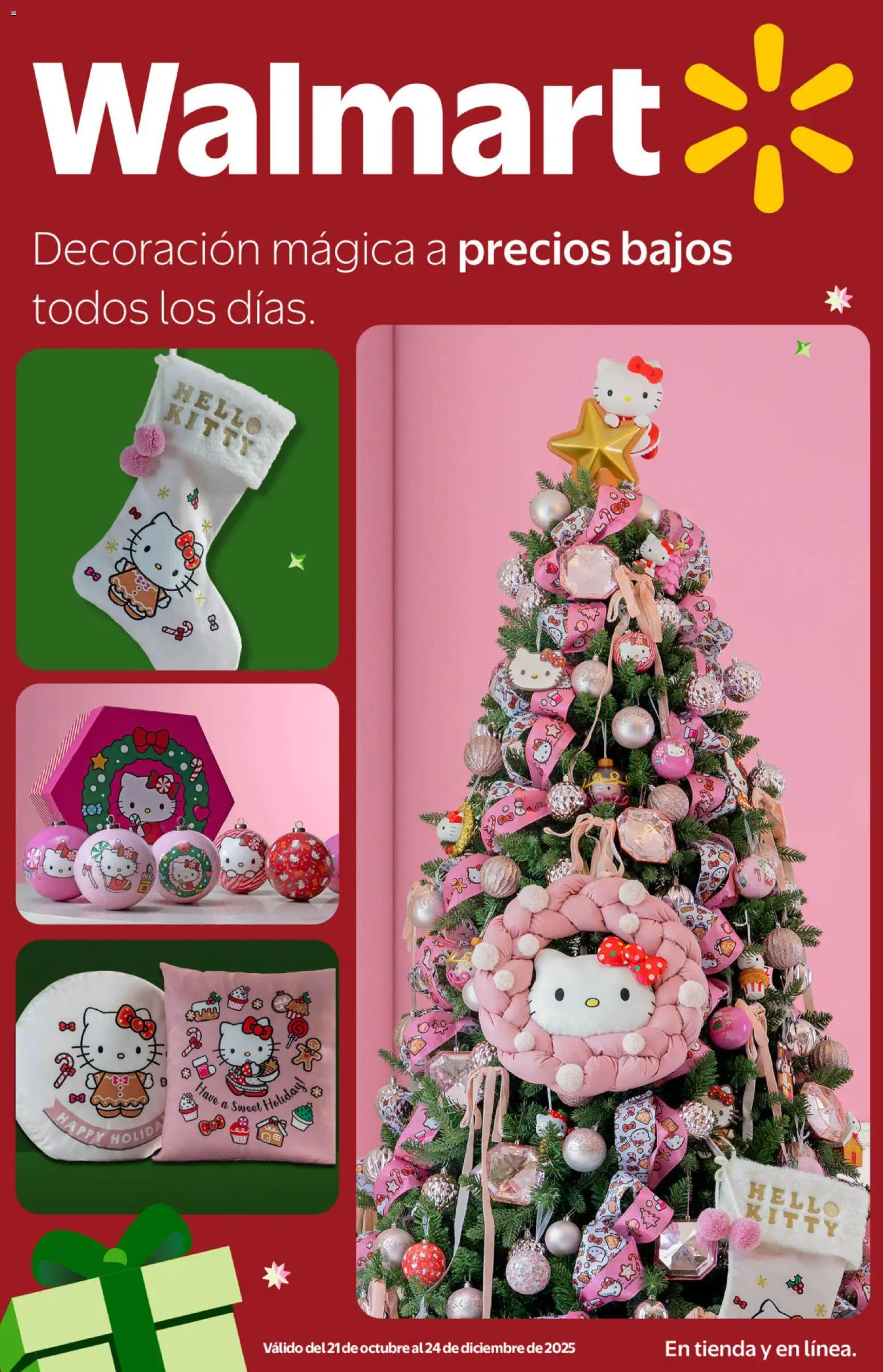 Nuevas ofertas de Walmart válidas en toda la República Mexicana desde el 21.10.2025. ¡Encuentra las mejores ofertas en Walmart catálogo Navidad! | Página: 1