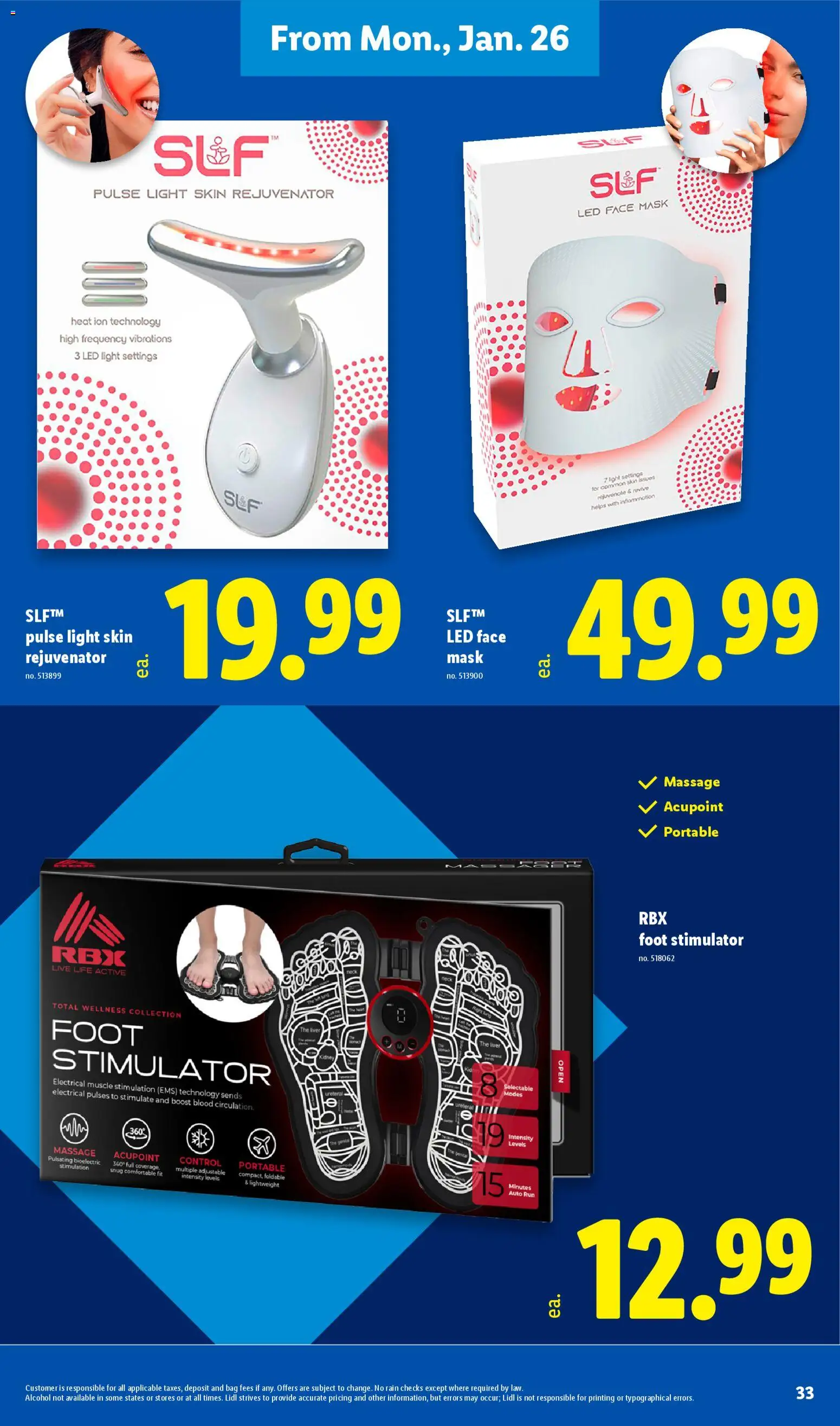 Lidl Weekly Ad - valid from 21.01.2026 | Page: 33 | Products: Mask, Bag