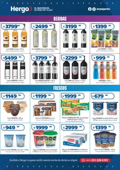 Hergo catálogo │ válido desde el 16.07.2025 | Página: 3 | Productos: Milanesa, Yogur, Jugo, Crema