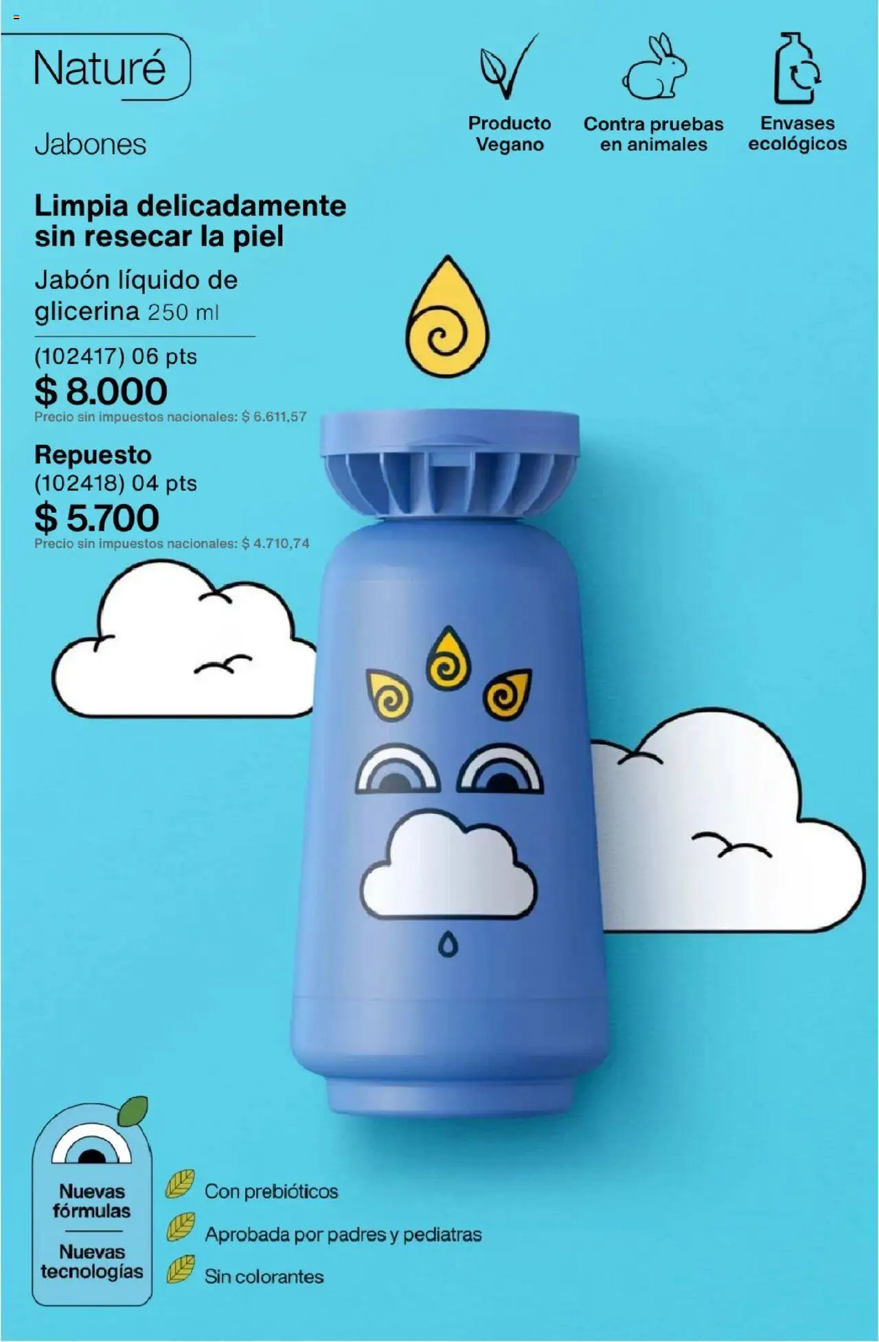 Natura - Catálogo Ciclo 15 │ válido desde el 01.10.2025 | Página: 259 | Productos: Jabón líquido, Jabón