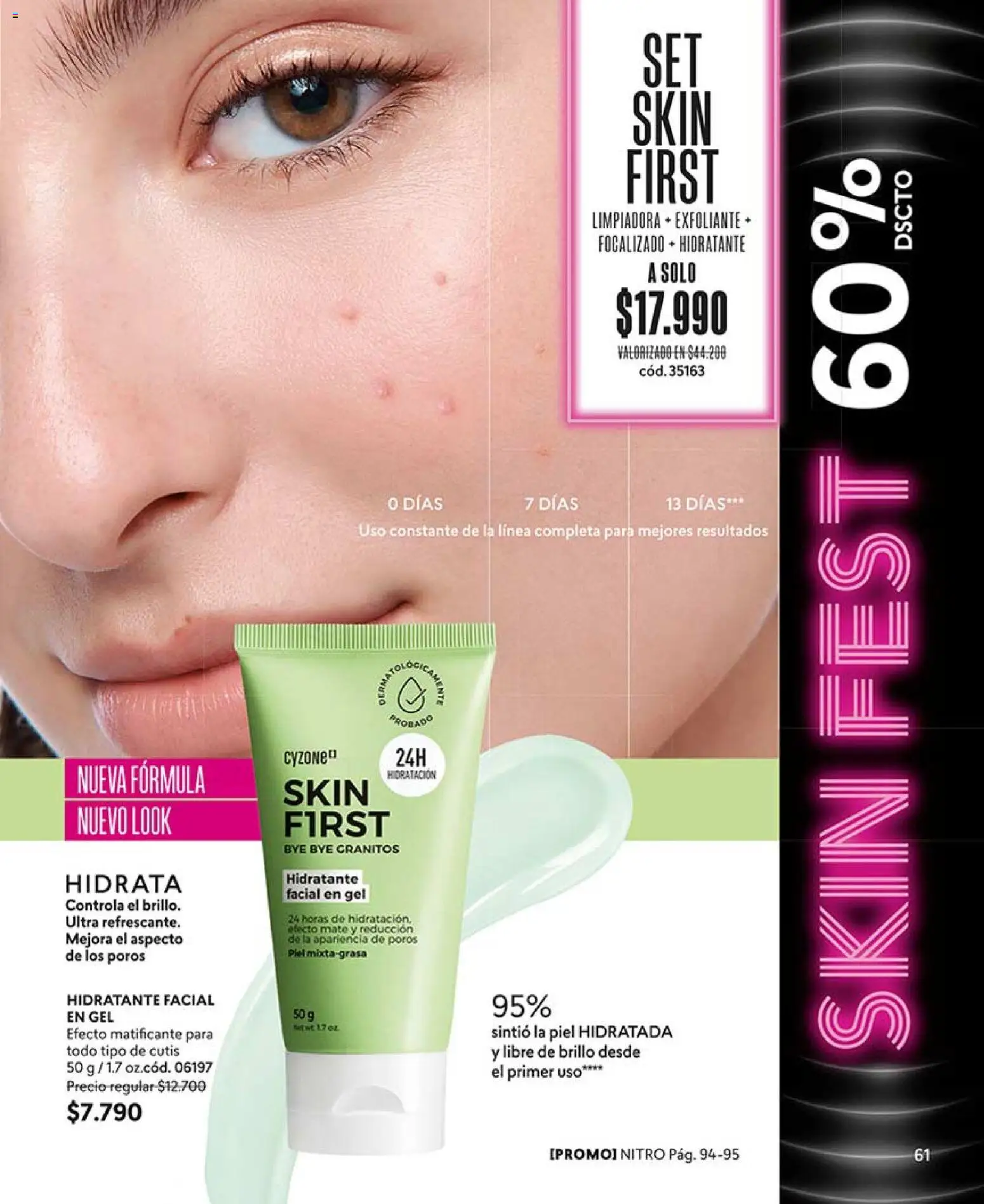 Catálogo CyZone Campaña 5 │ válido desde el 01.03.2026 | Página: 61 | Productos: Brillo, Mate