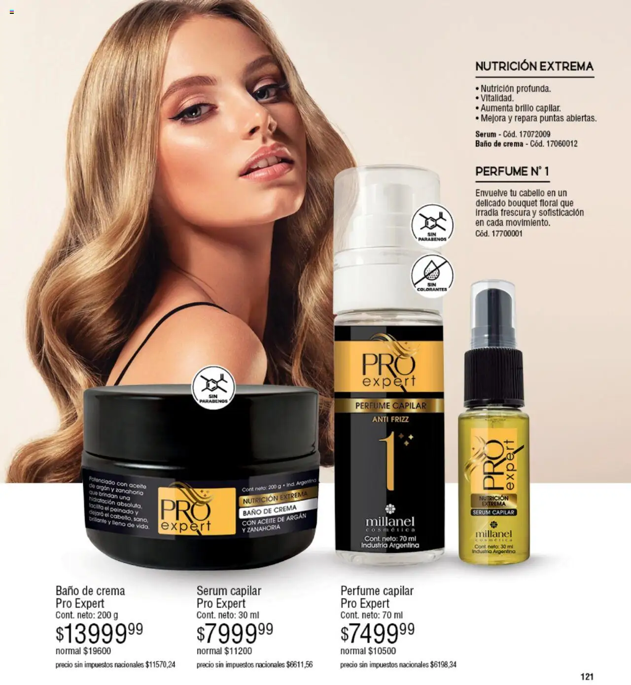 Millanel - Catálogo │ válido desde el 20.10.2025 | Página: 121 | Productos: Baño, Perfume, Aceite, Crema