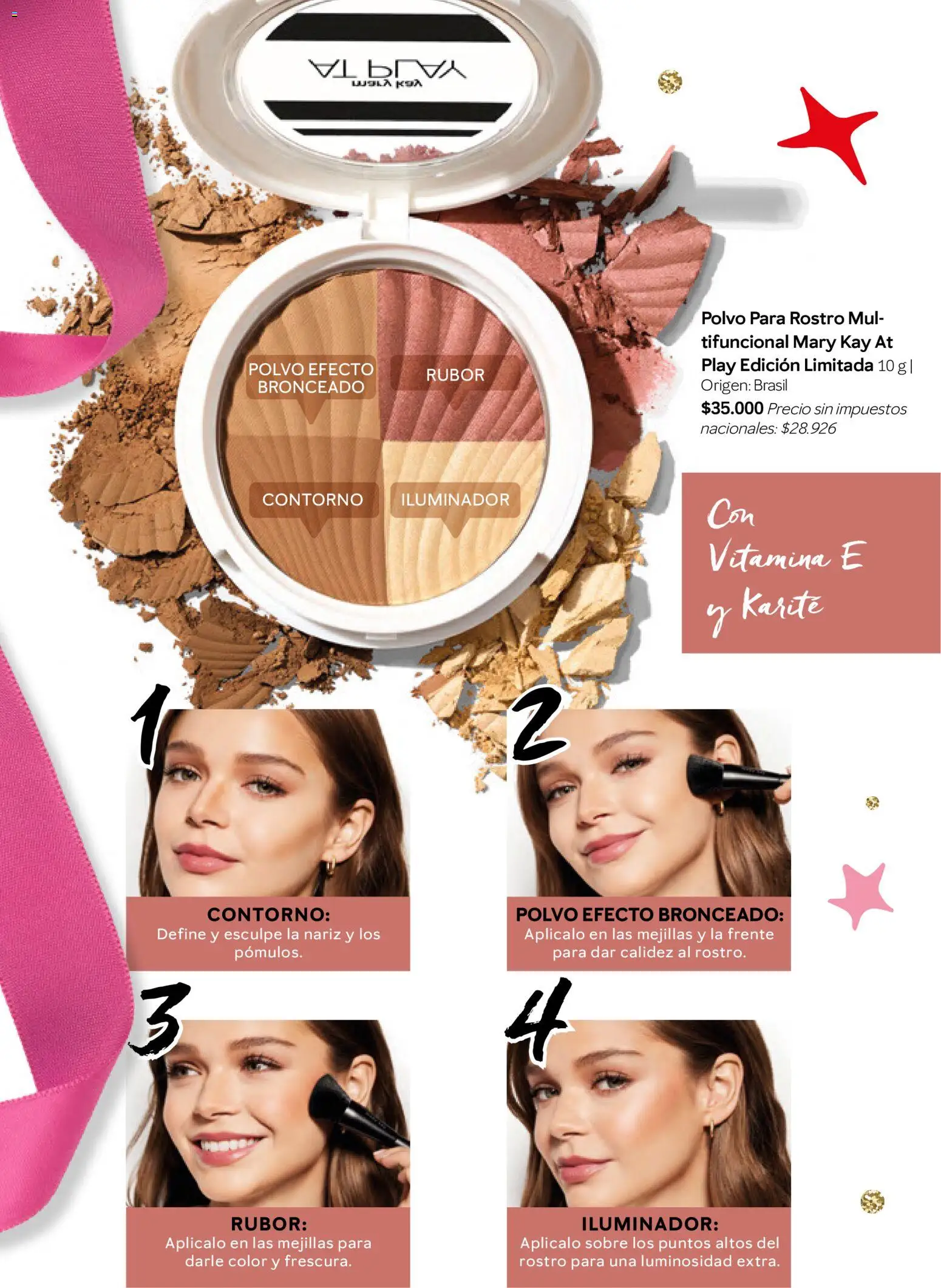 Mary Kay catálogo │ válido desde el 01.11.2025 | Página: 13 | Productos: Sobre, Iluminador, Rubor, Polvo