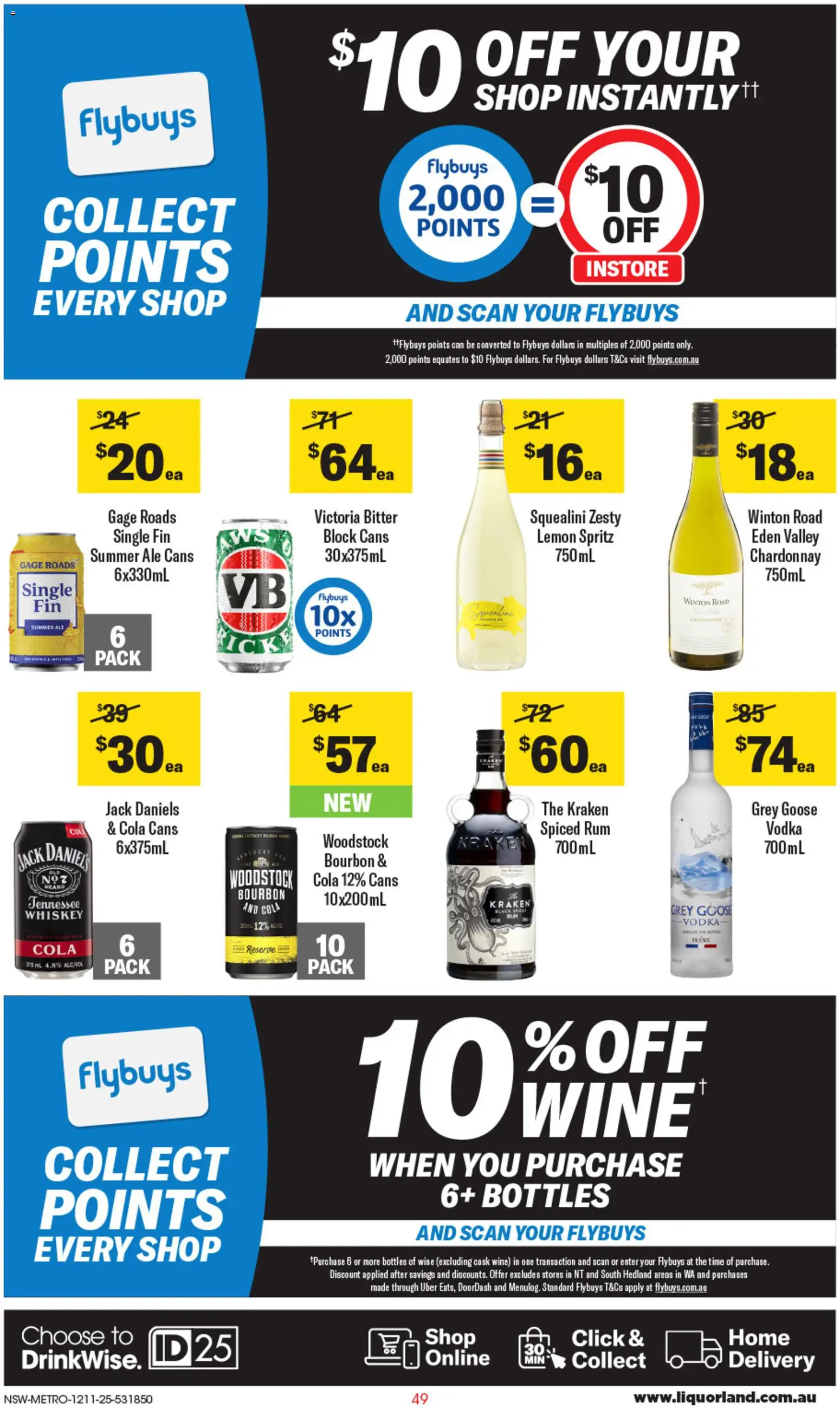 Liquorland catalogue - valid from 12.11.2025 | Page: 2 | Products: Wine, Vodka, Rum, Lemon